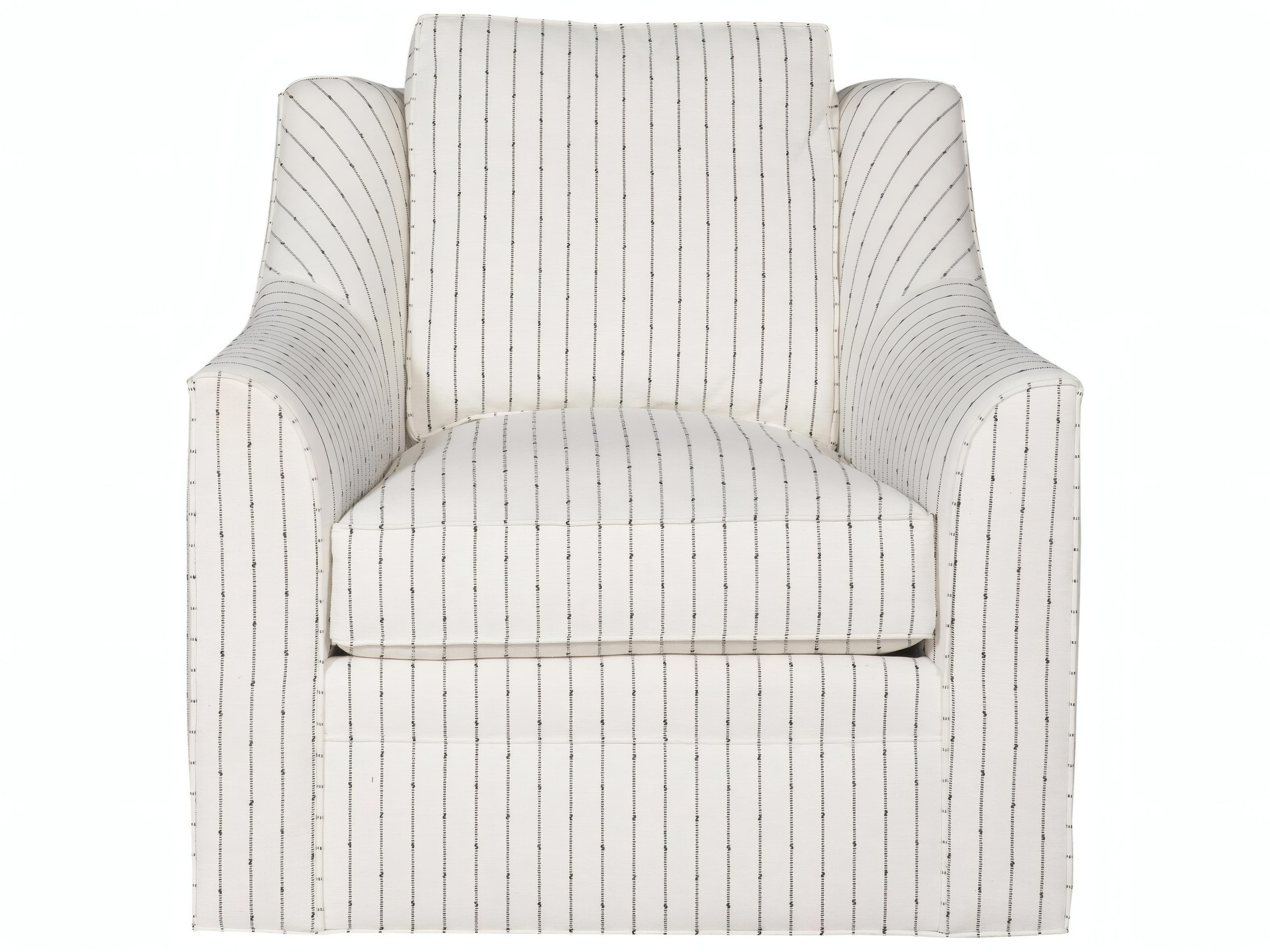 Vanguard Furniture American Bungalow Nicholas Barrel Back Swivel Chair