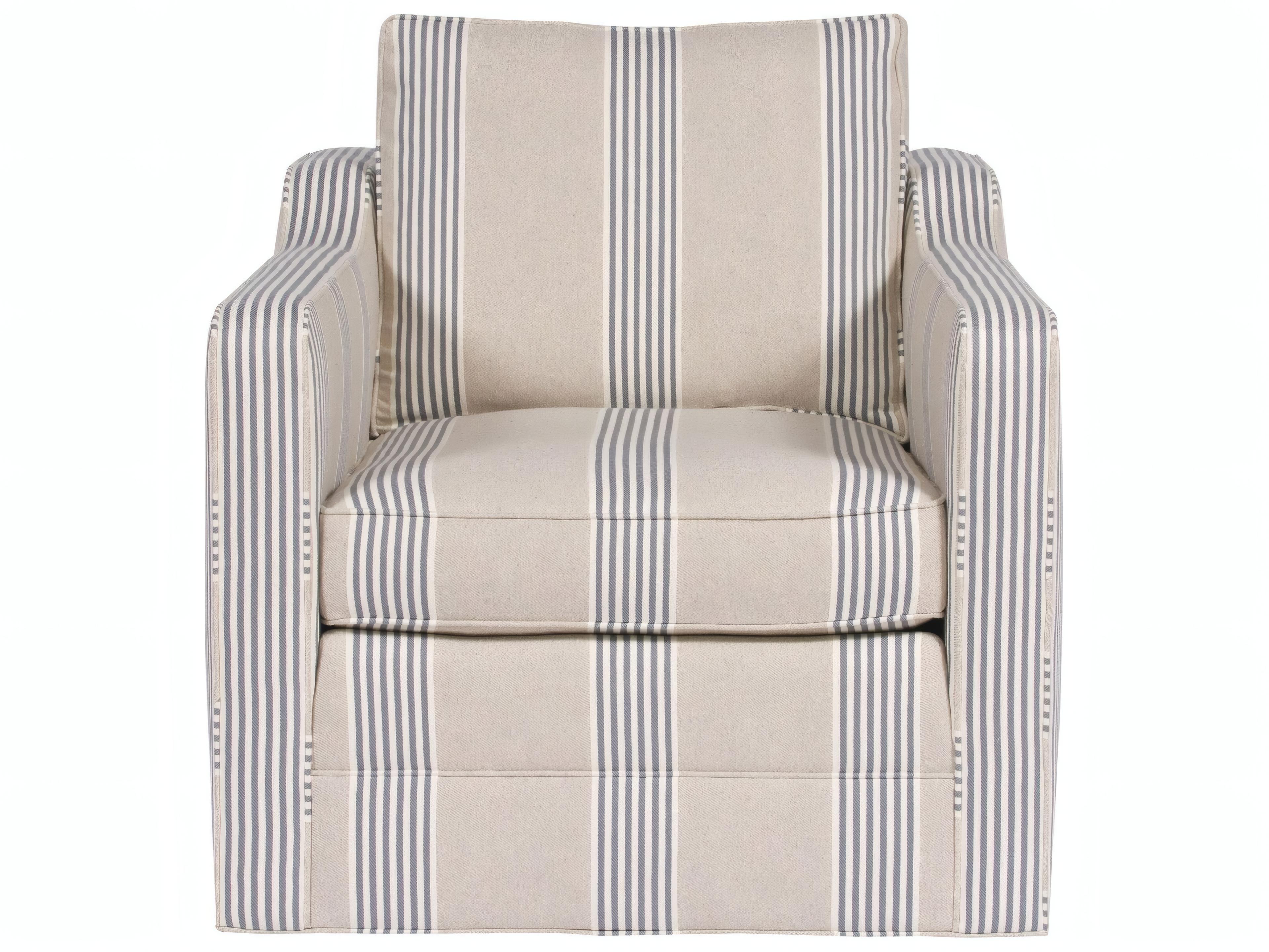 Vanguard Furniture American Bungalow Stanton Base to Floor Swivel Chair