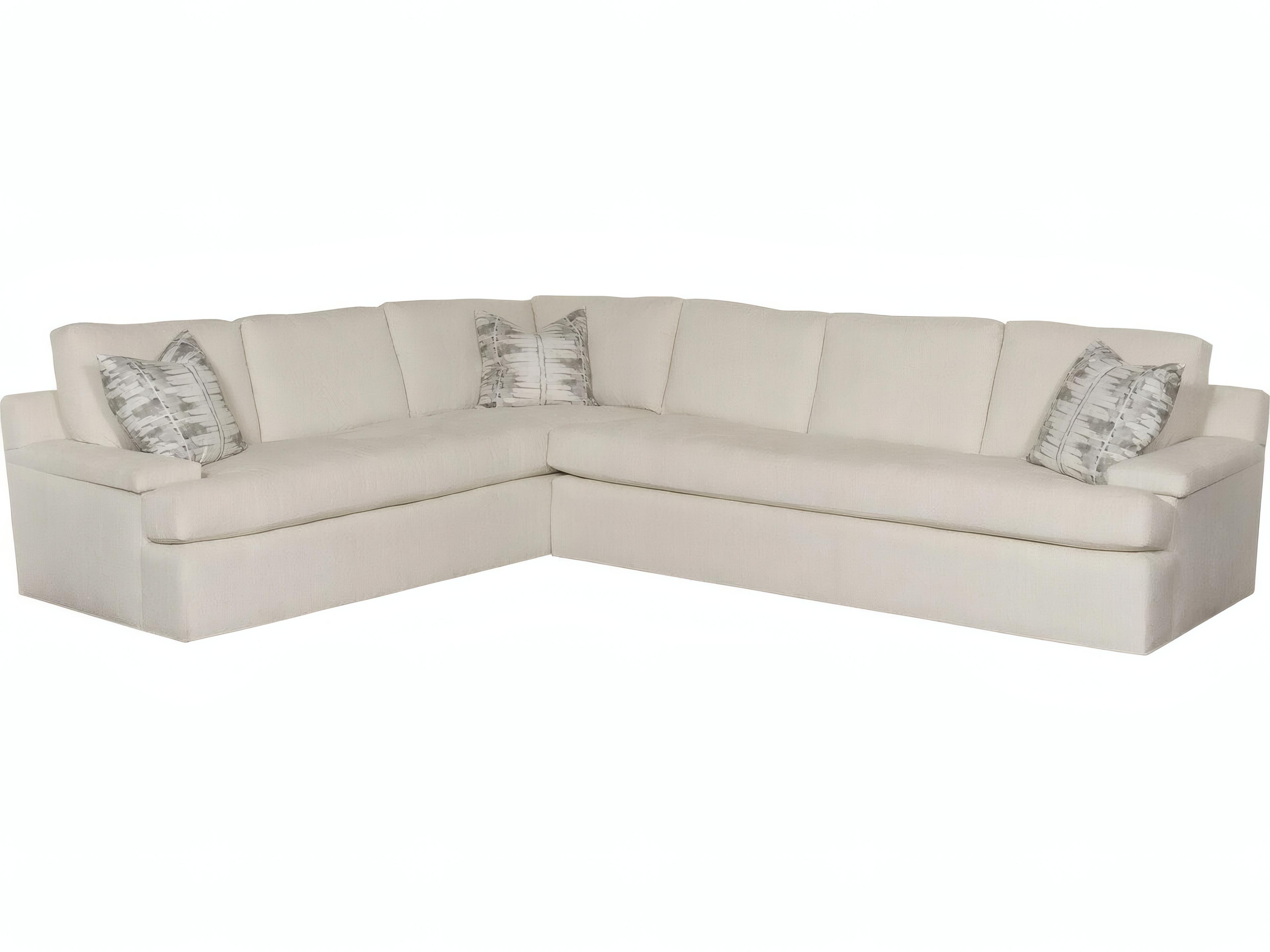 Vanguard Furniture American Bungalow Crew Left Arm Bench Seat Corner Sofa