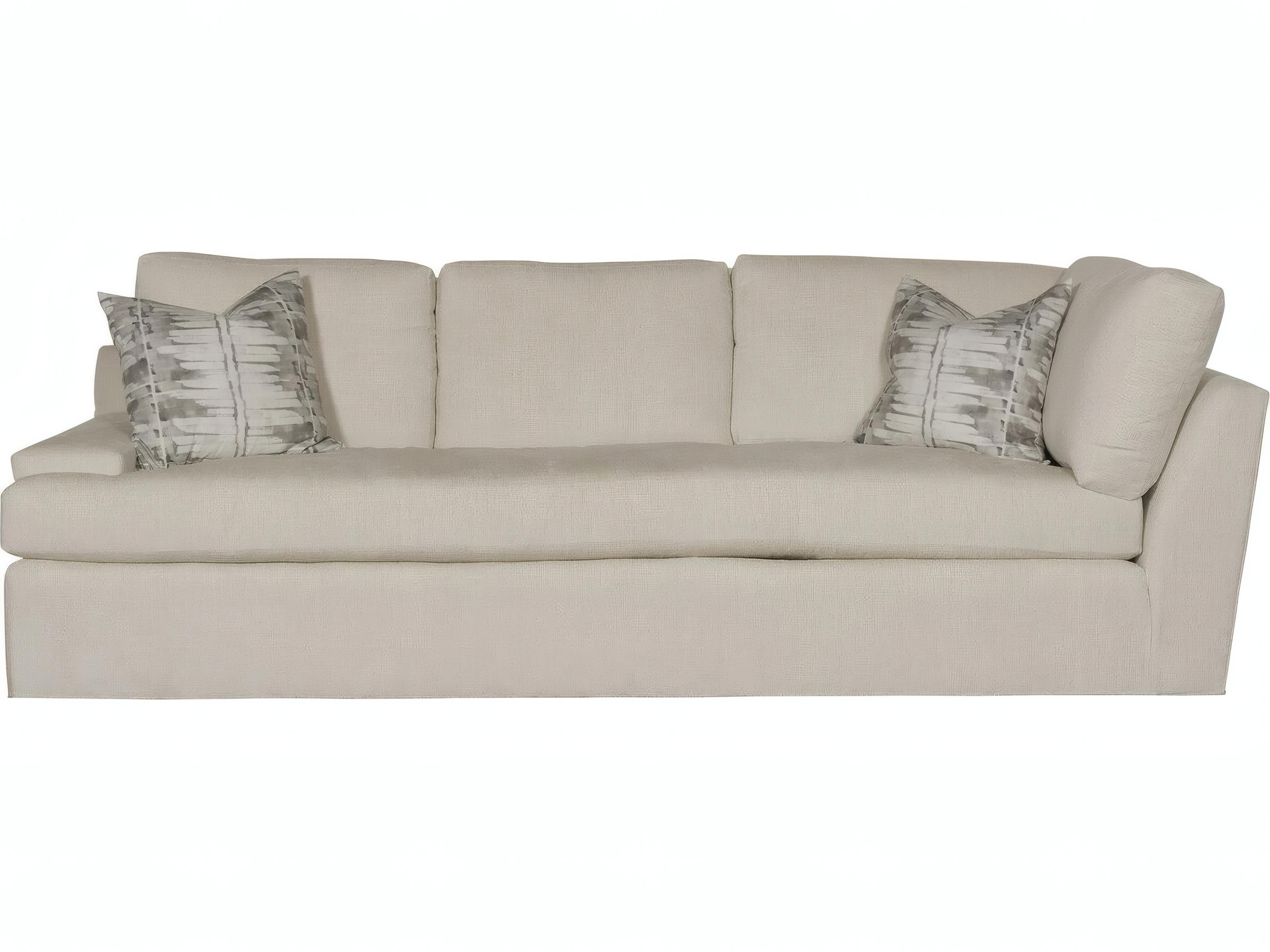 Vanguard Furniture American Bungalow Crew Left Arm Bench Seat Corner Sofa