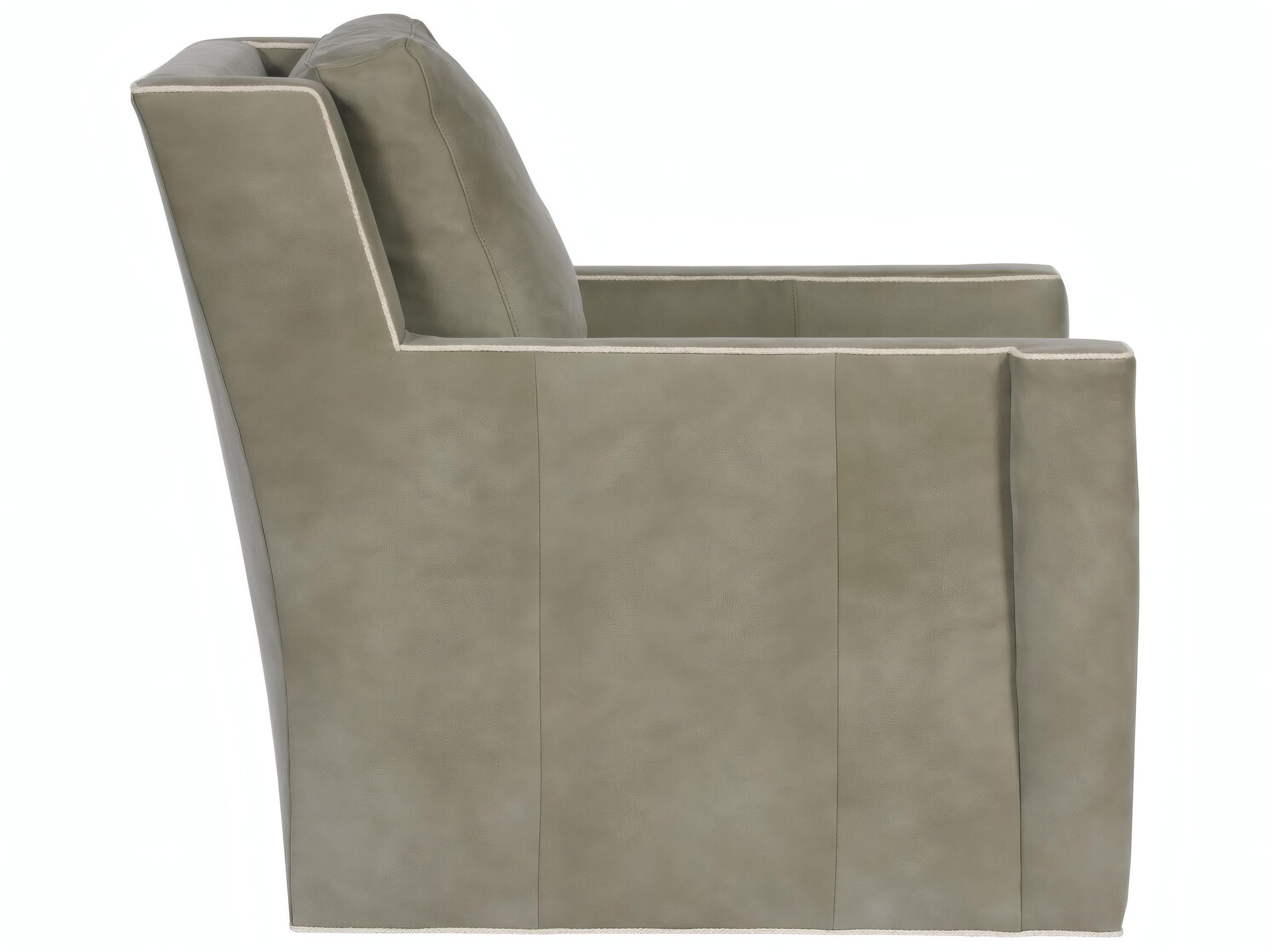 Vanguard Furniture American Bungalow Brookford Base to Floor Swivel Chair