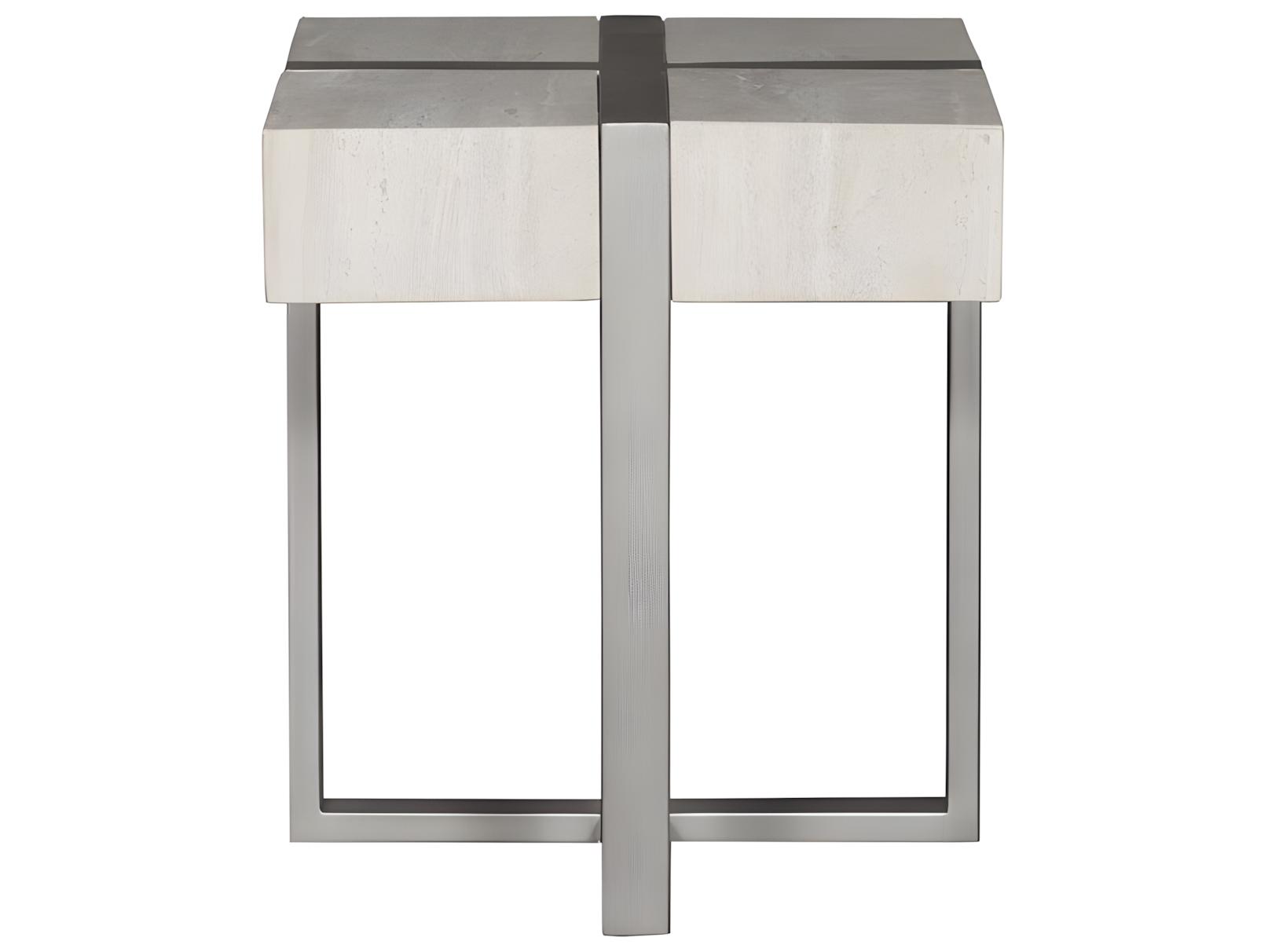 Vanguard Furniture Vanguard Formation Stone Veneer Side Table