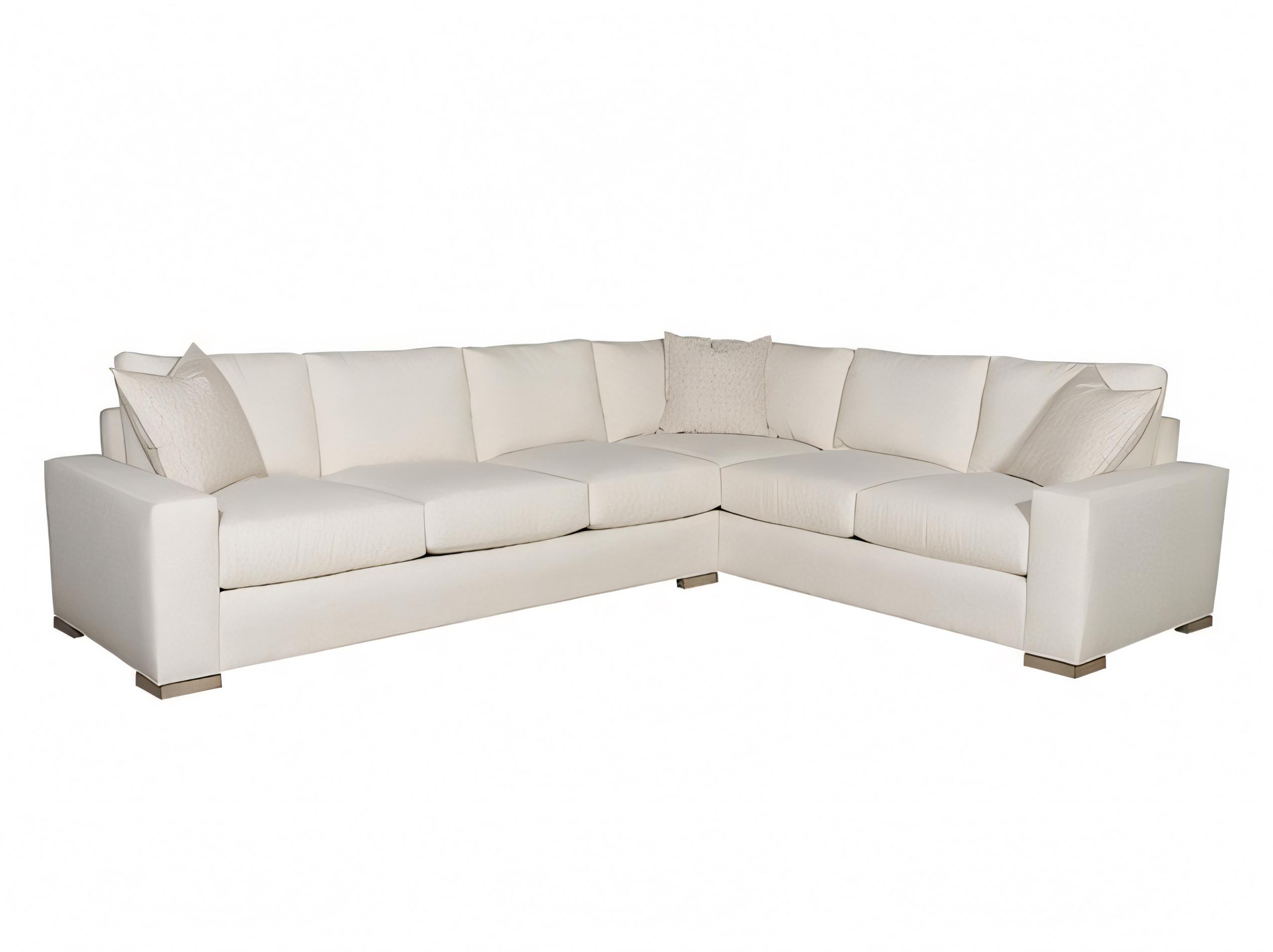 Vanguard Furniture American Bungalow Upholstered Sectional Sofa