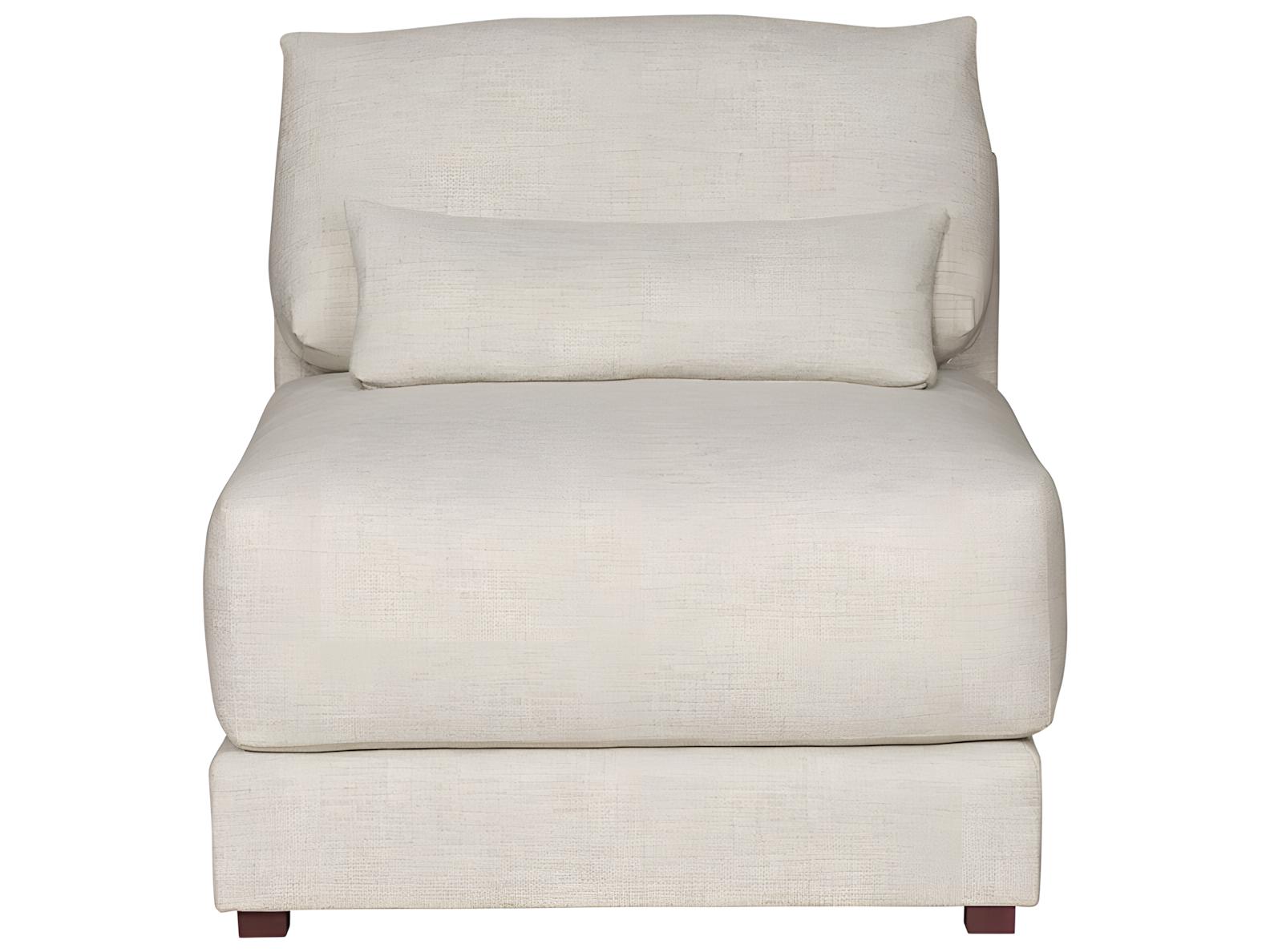 Vanguard Furniture Ease Dove Armless Chair