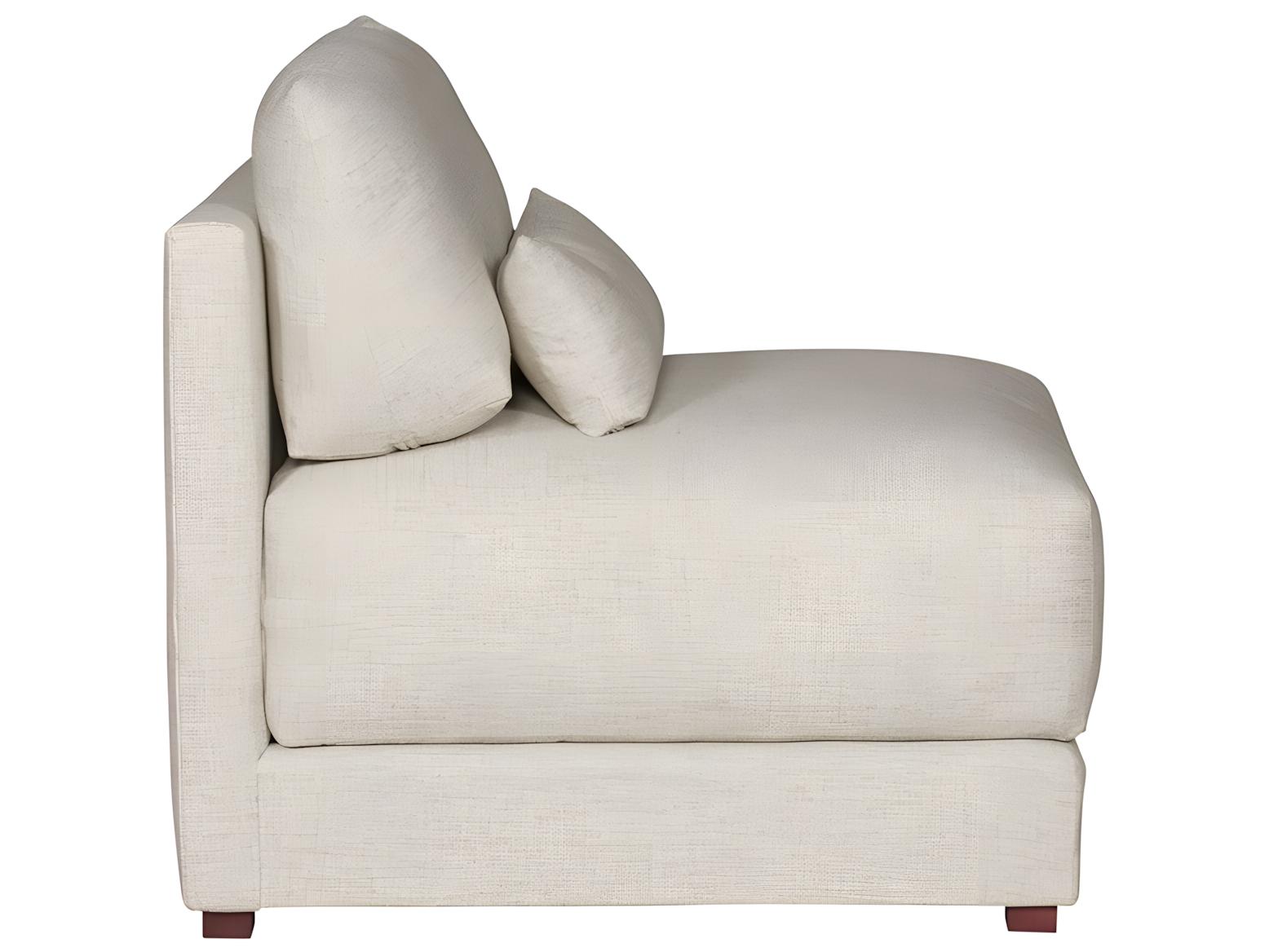 Vanguard Furniture Ease Dove Armless Chair