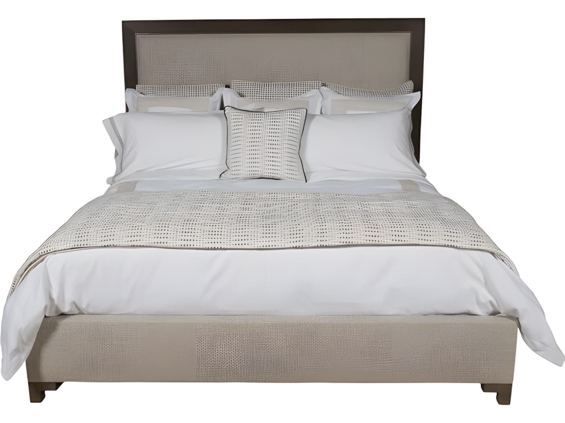 Vanguard Furniture Tannery & Loom Louise King Bed Tannery & Loom Program