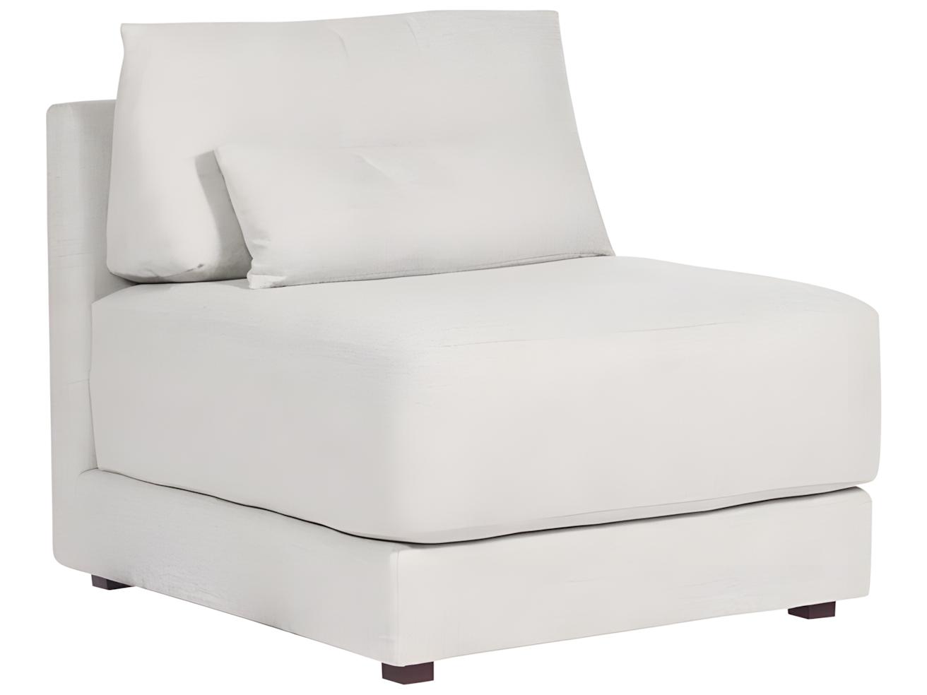 Vanguard Furniture Ease Dove Armless Chair