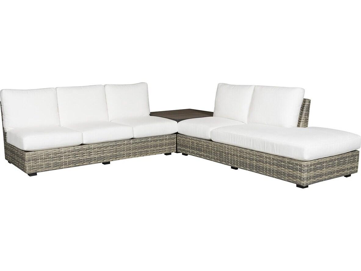 Vanguard Furniture Outdoor Montclair Armless Sofa