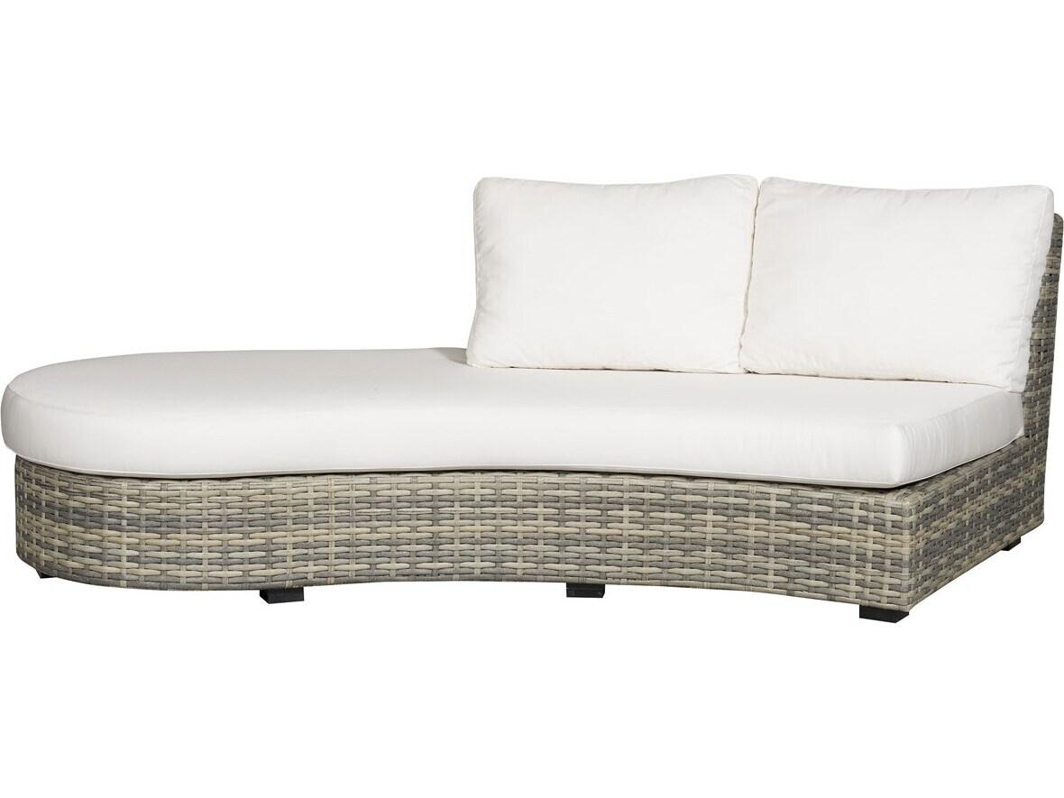 Vanguard Furniture Outdoor Montclair Left Curved Lounge