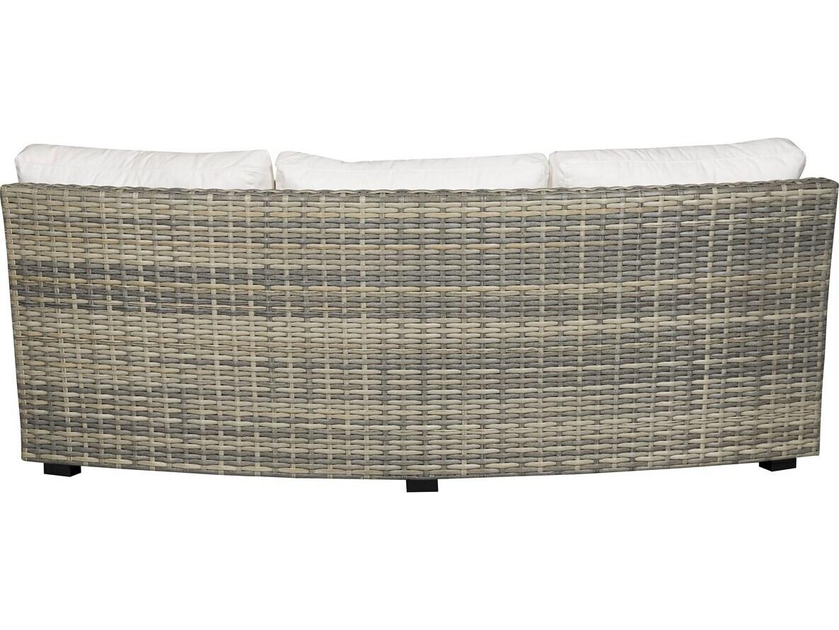 Vanguard Furniture Outdoor Montclair Large Curved Armless Sofa