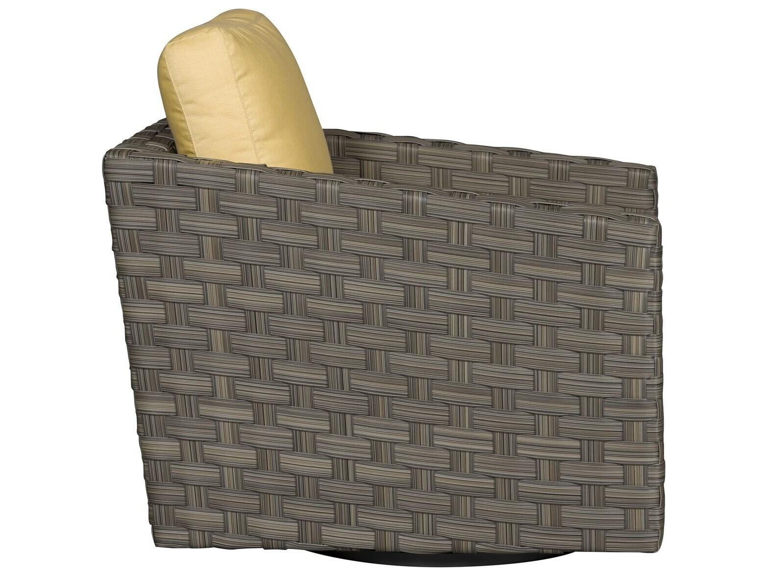 Vanguard Furniture Outdoor Michael Weiss Meadows Swivel Glider Lounge Chair