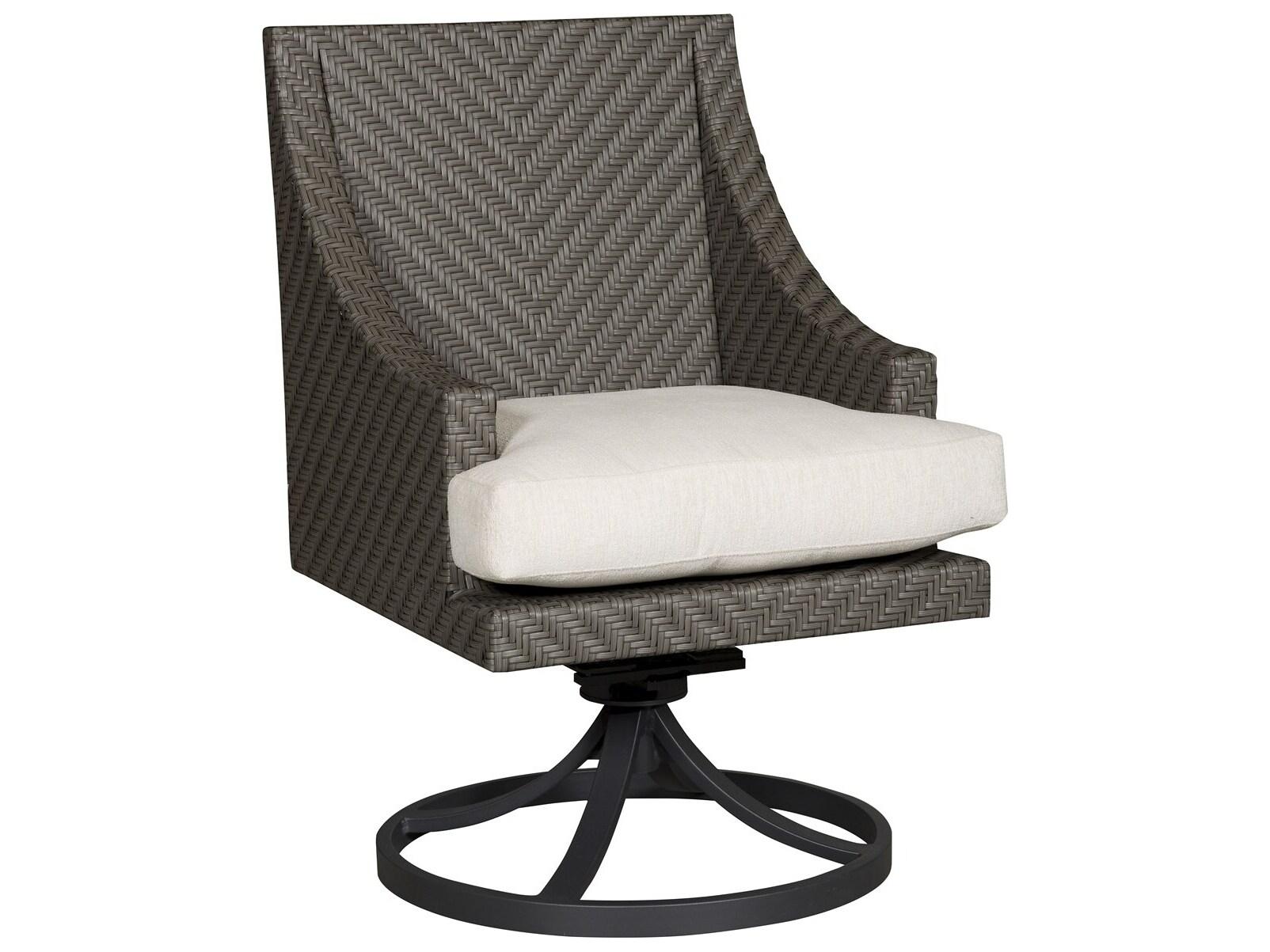 Vanguard Furniture Outdoor Bridgehampton Swivel Rocker Dining Chair