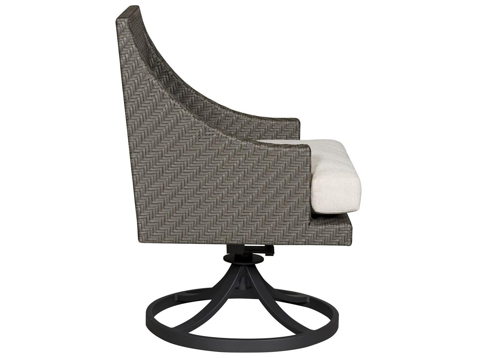 Vanguard Furniture Outdoor Bridgehampton Swivel Rocker Dining Chair