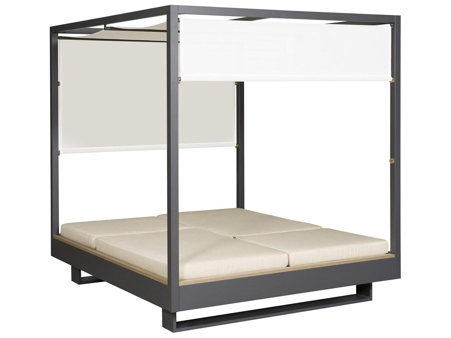 Vanguard Furniture Outdoor Montecito Double Reclining Chaise with Cushions