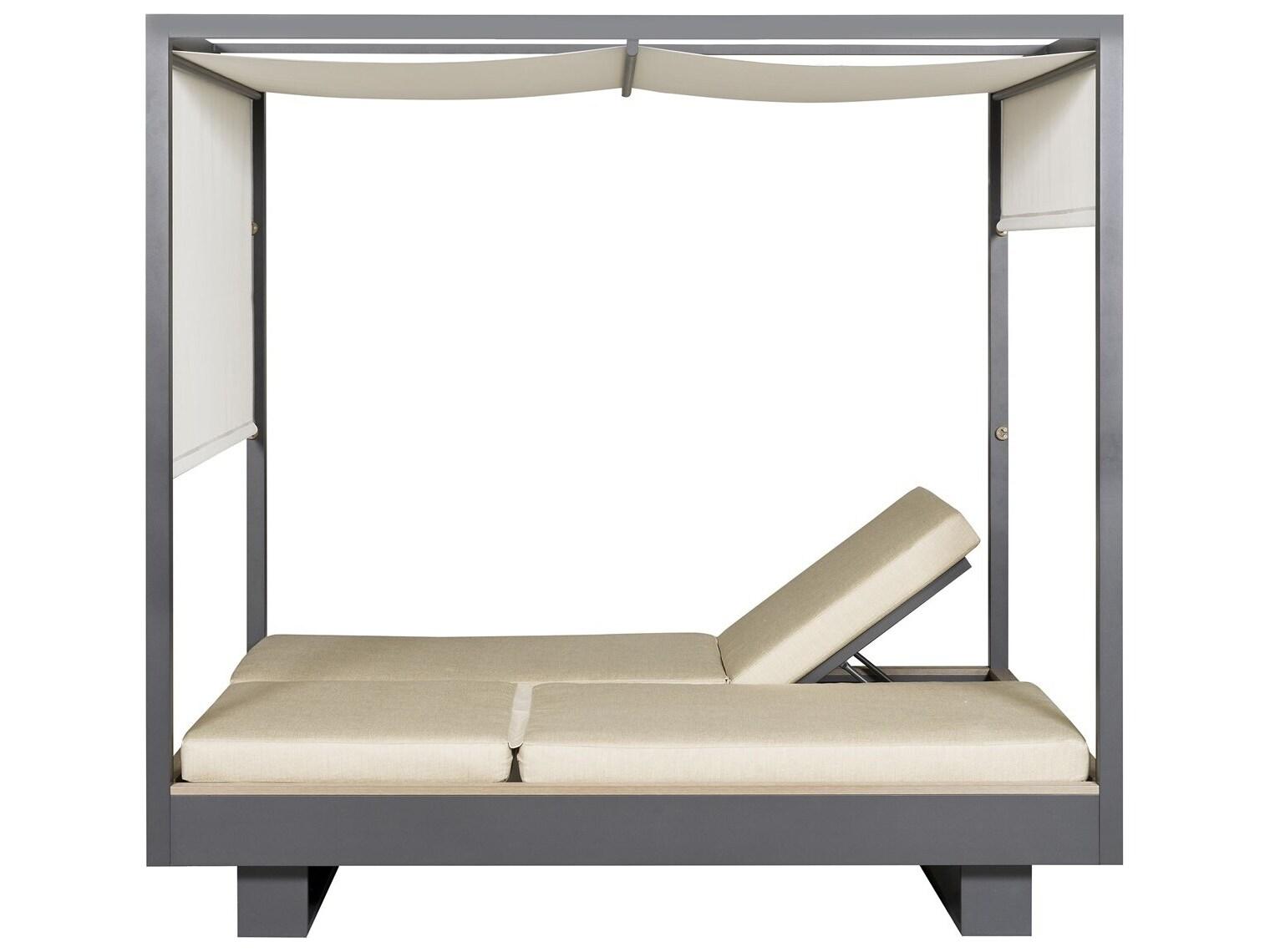 Vanguard Furniture Outdoor Montecito Double Reclining Chaise with Cushions