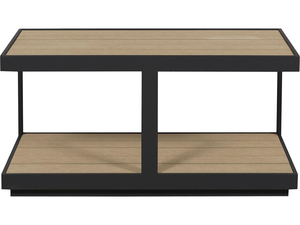 Vanguard Furniture Michael Weiss Montclair Aluminum Shadow Rectangular Coffee Table