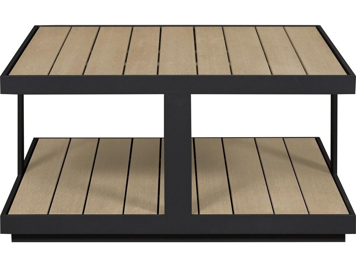 Vanguard Furniture Michael Weiss Montclair Aluminum Shadow Square Coffee Table