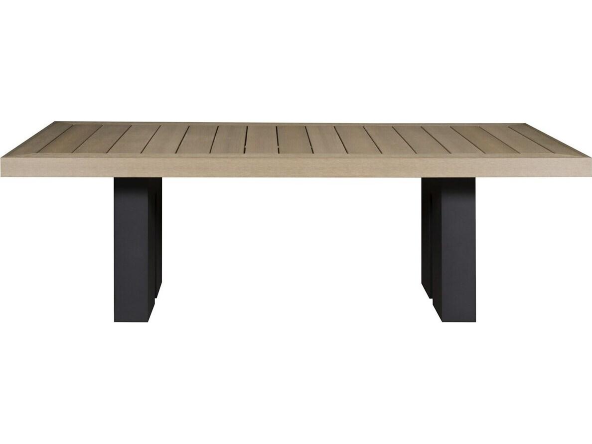Vanguard Furniture Outdoor Montebello Rectangular Dining Table