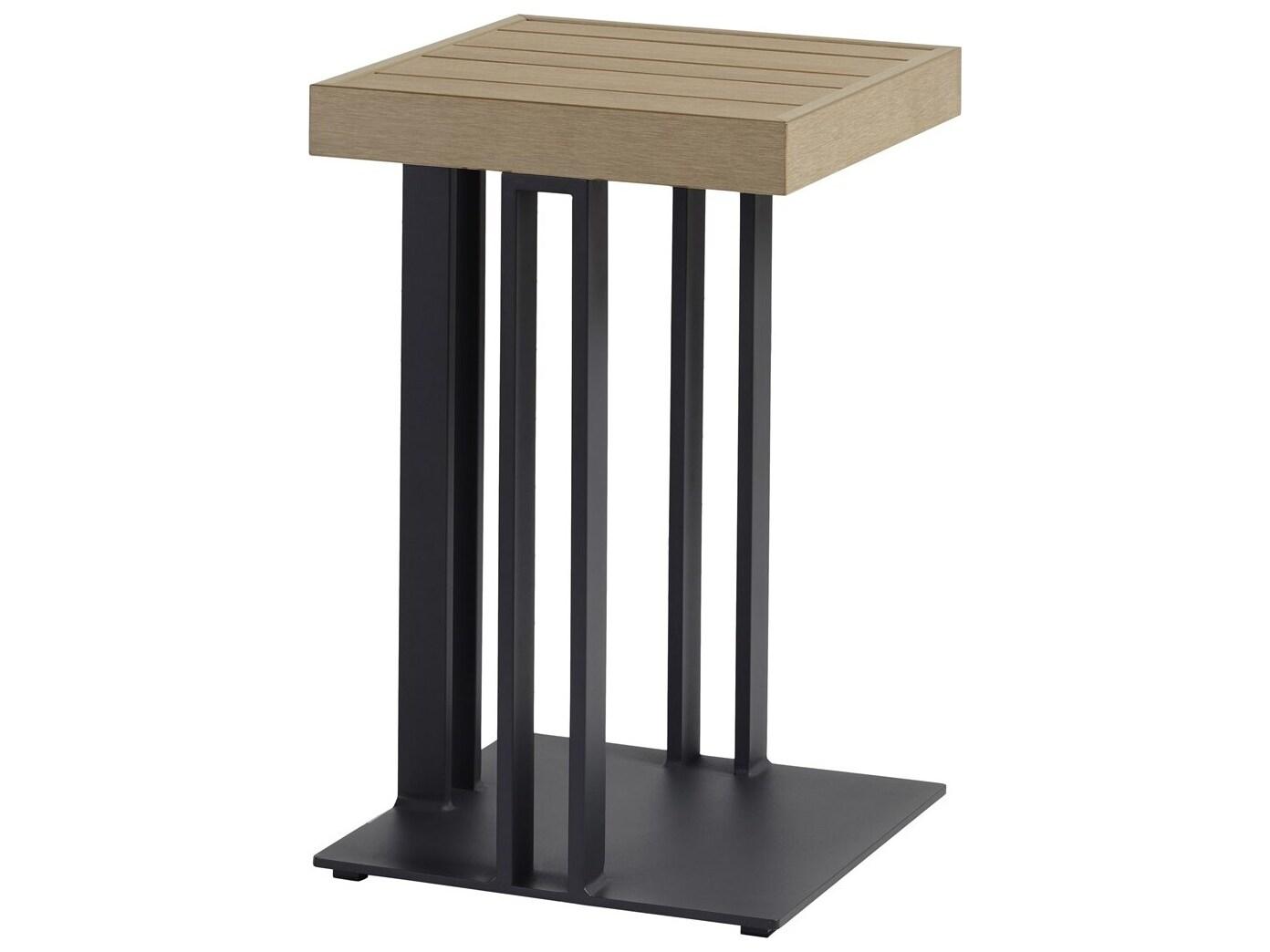 Vanguard Furniture Michael Weiss Montecito Aluminum Shadow Square Accent Table