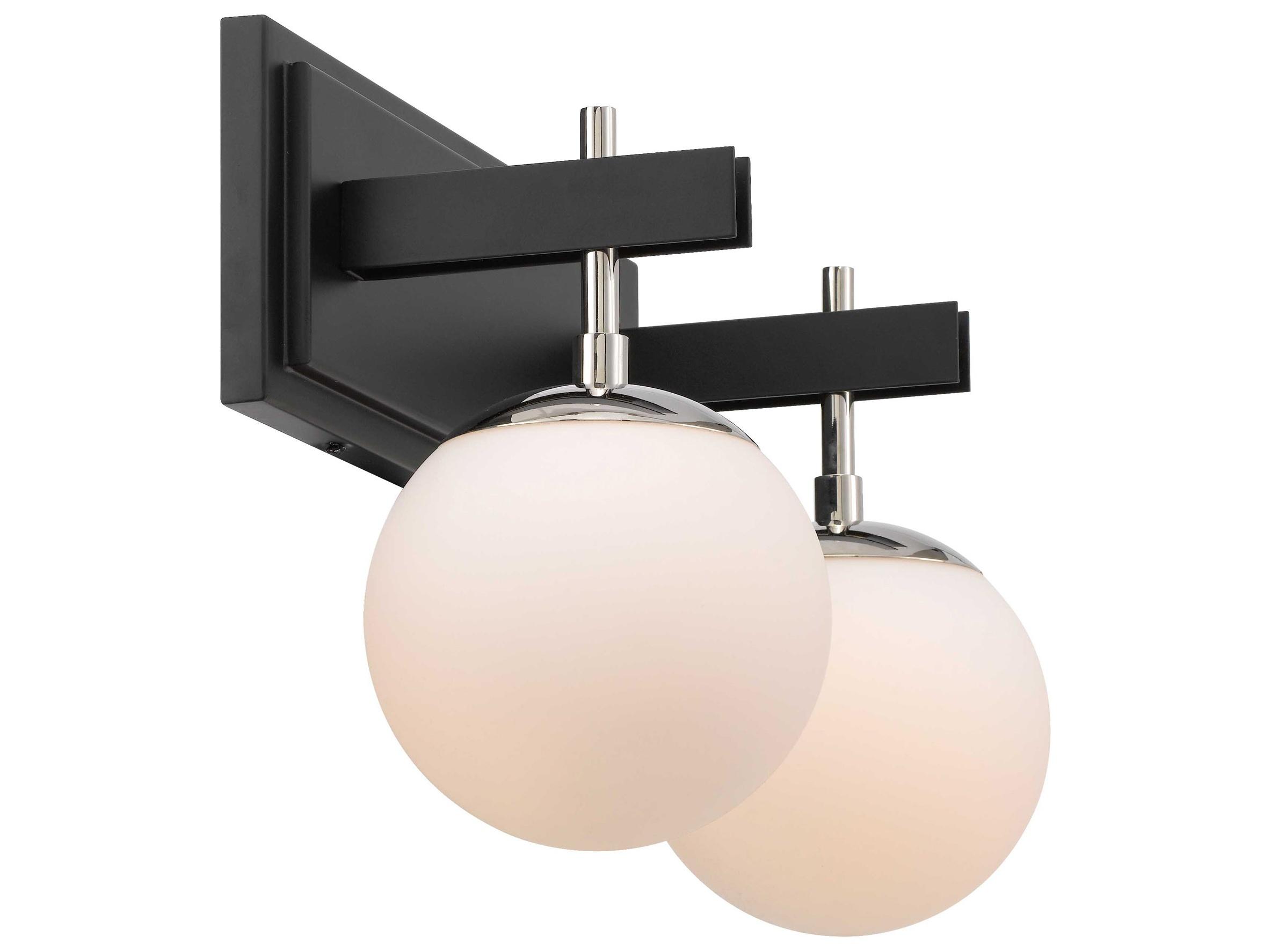 Varaluz Allie Nickel Vanity Light