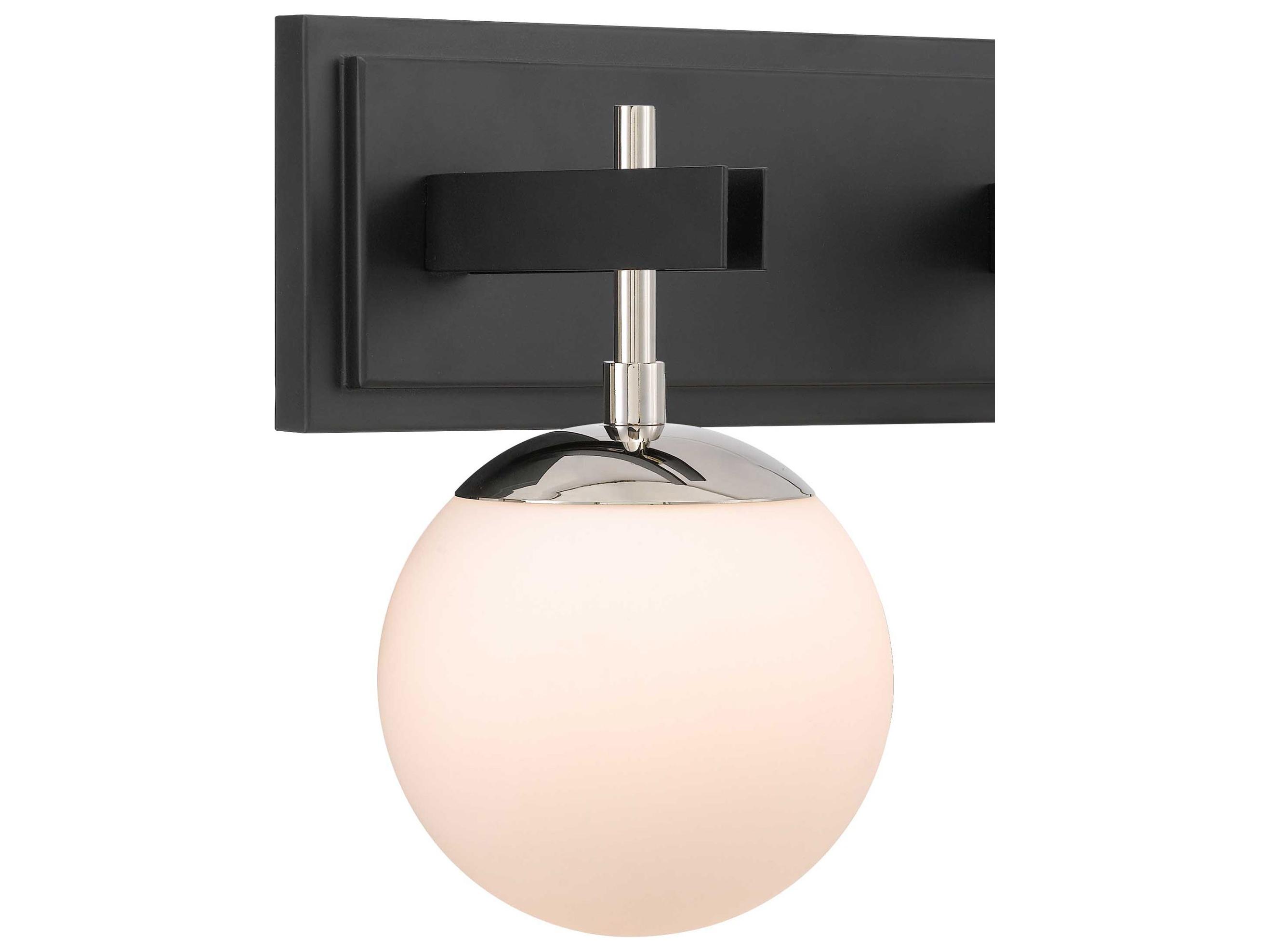 Varaluz Allie Nickel Vanity Light