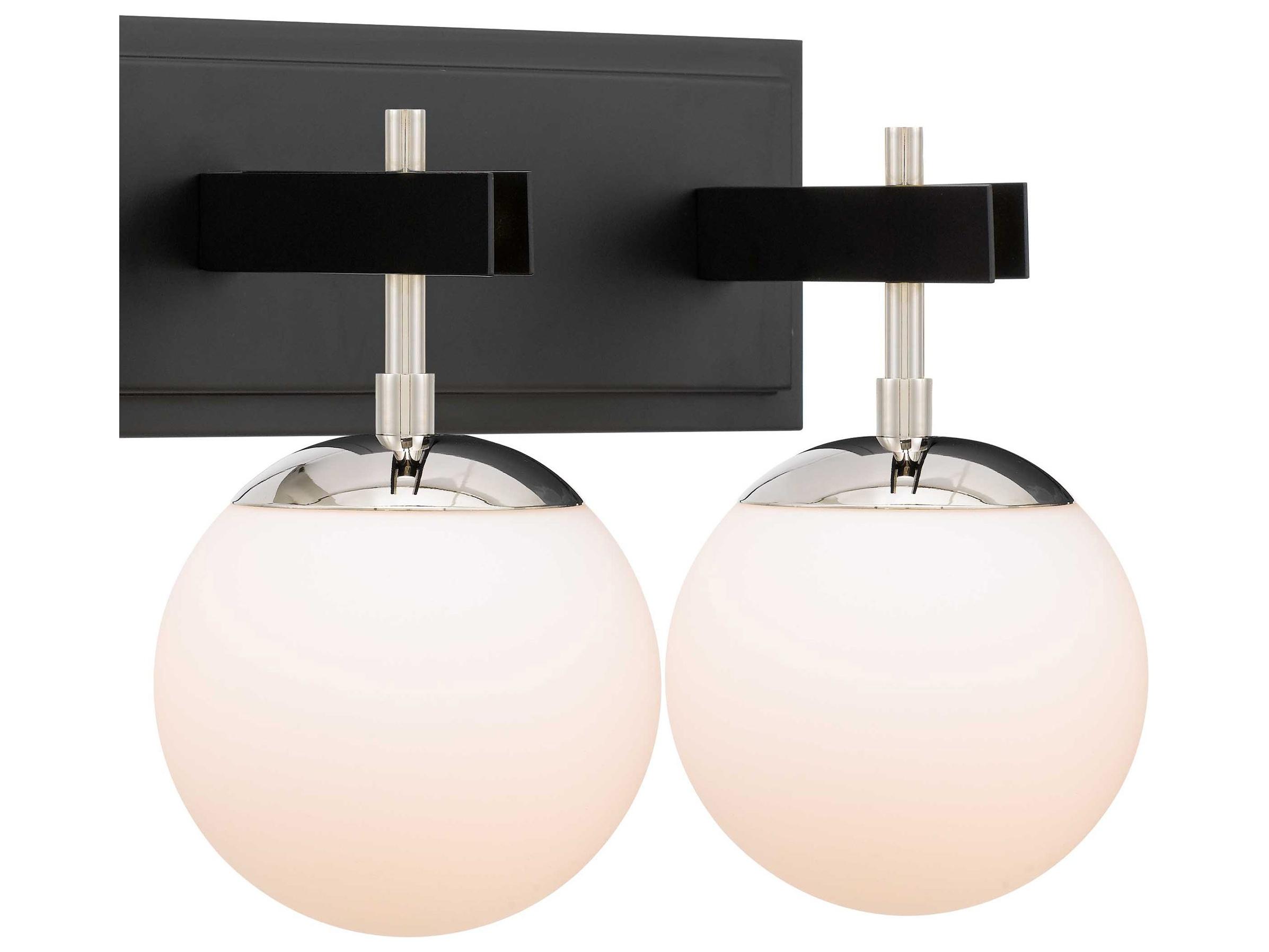 Varaluz Allie Nickel Vanity Light