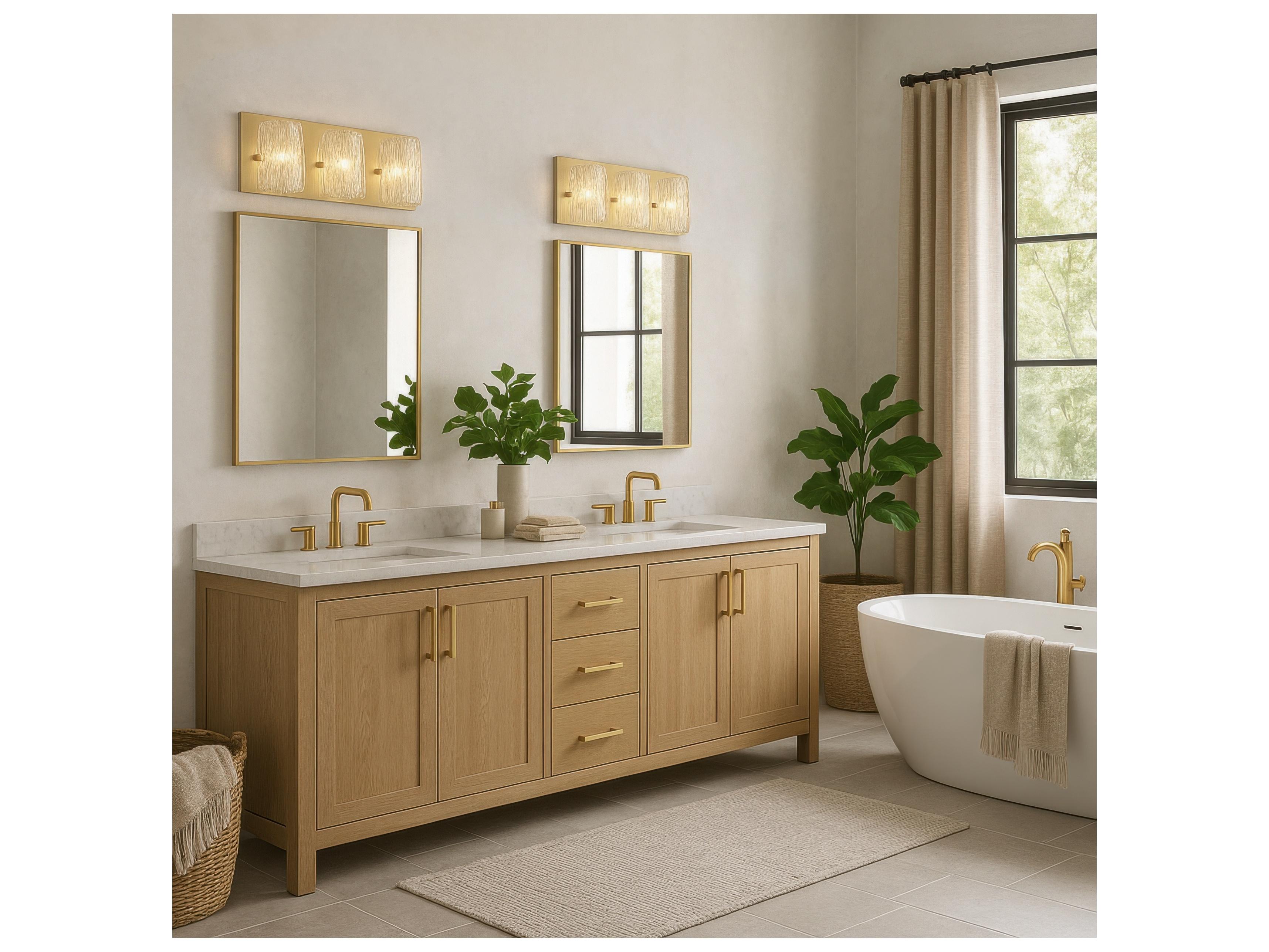 Varaluz Morgan Gold Vanity Light