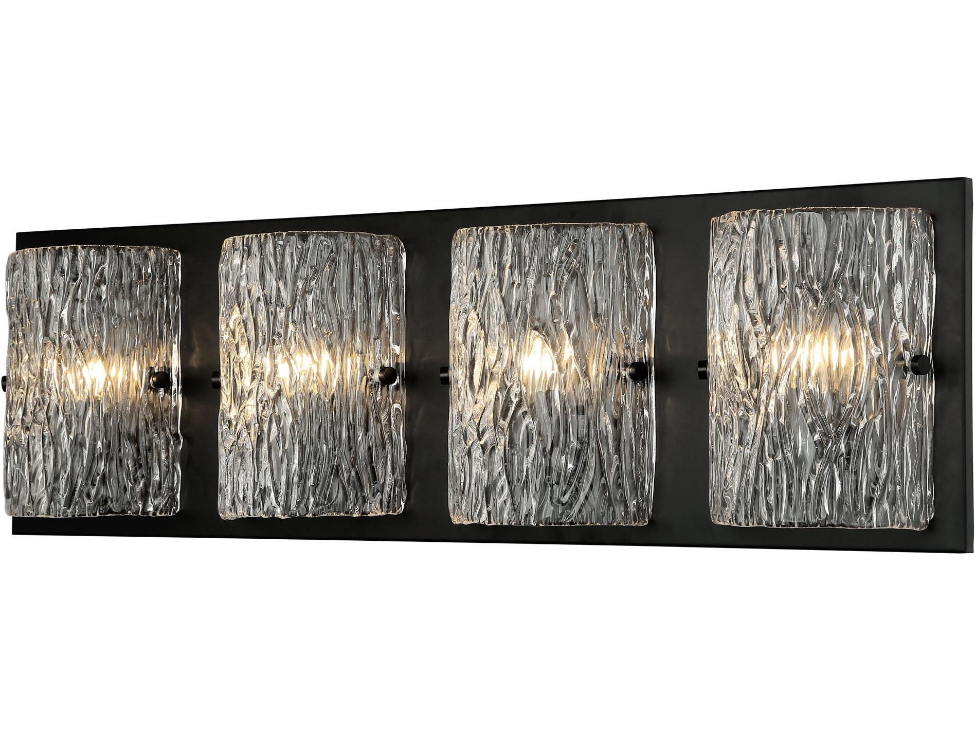 Varaluz Morgan Black Vanity Light