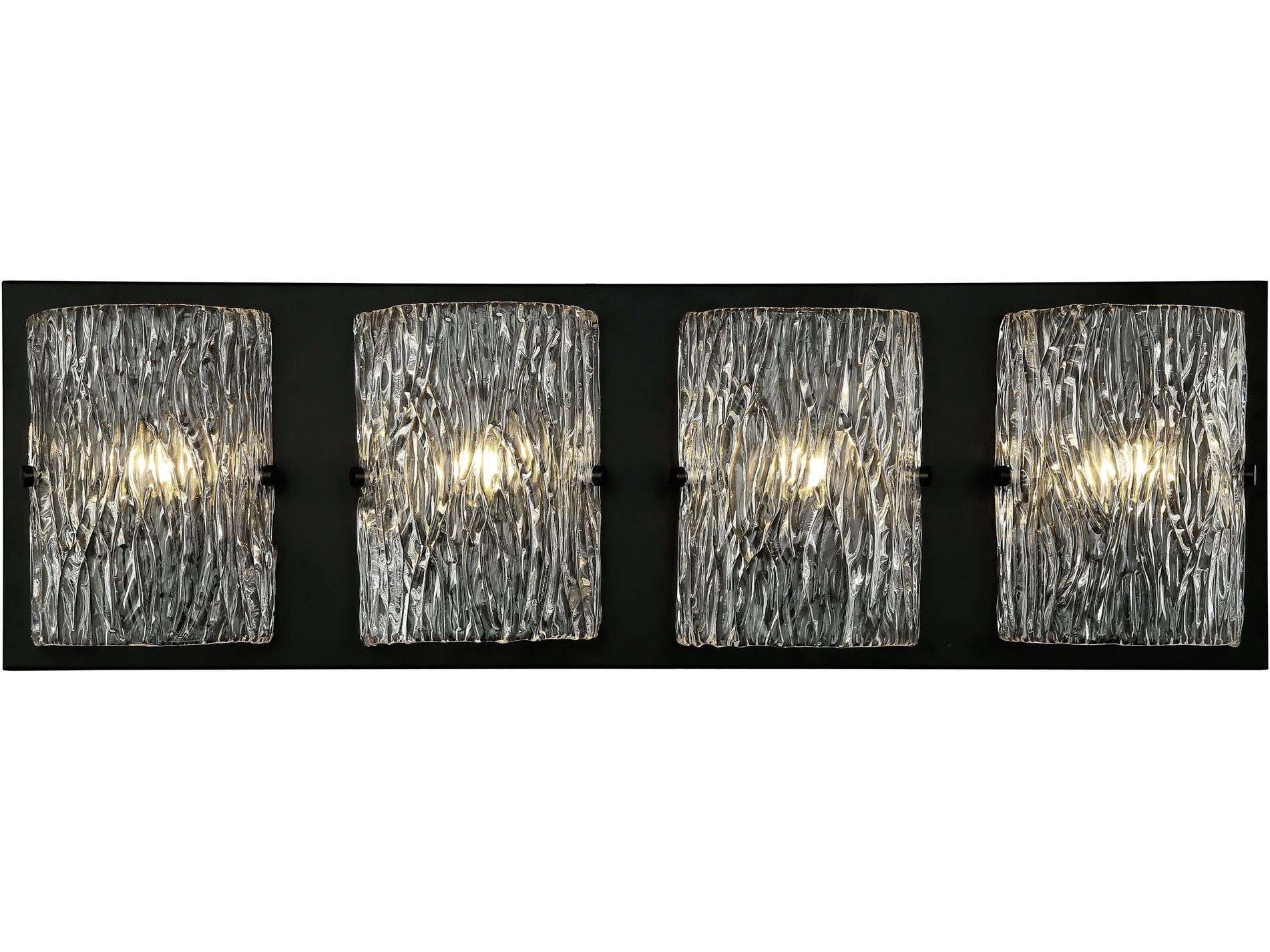 Varaluz Morgan Black Vanity Light