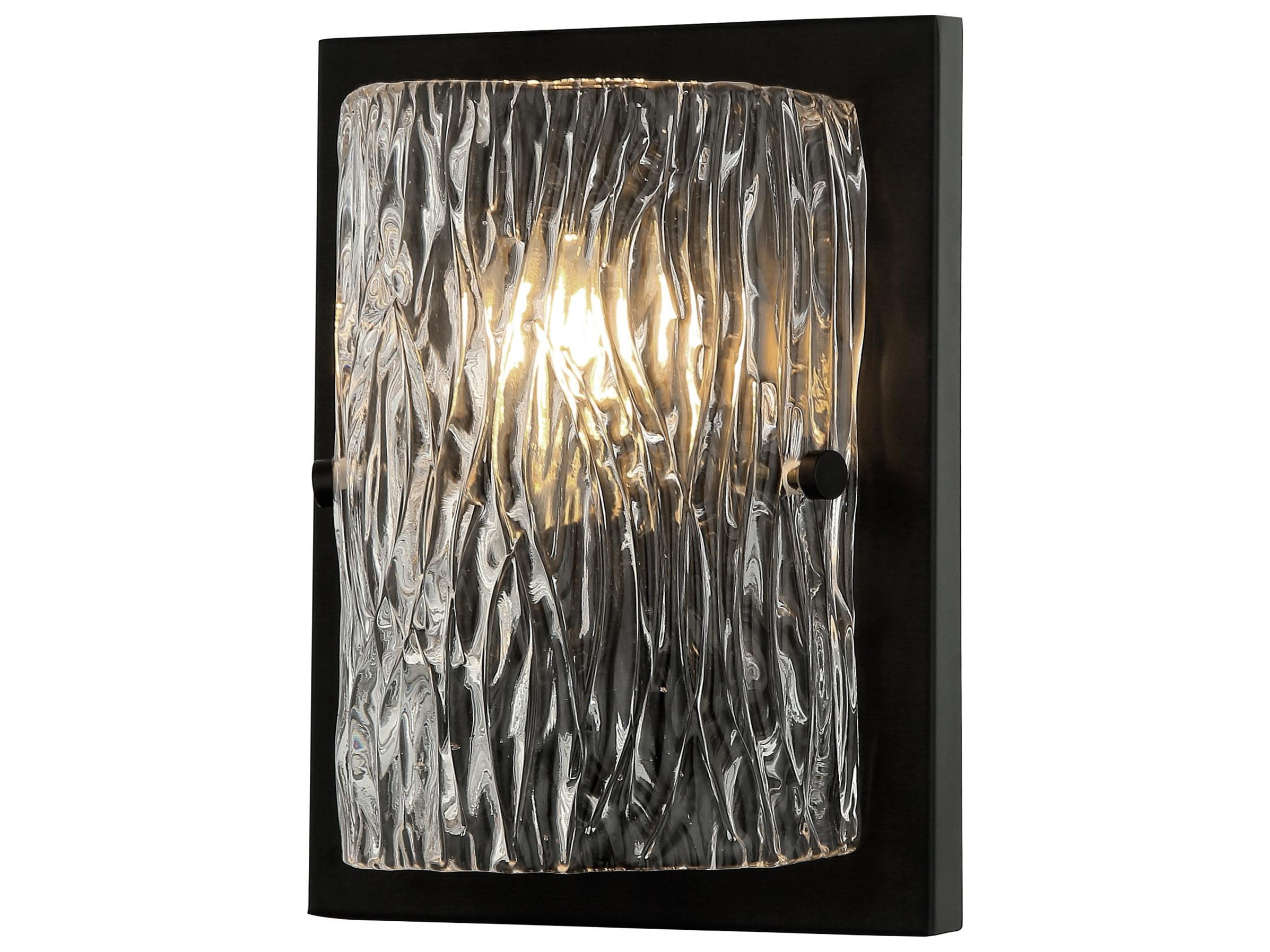 Varaluz Morgan Black Wall Sconce
