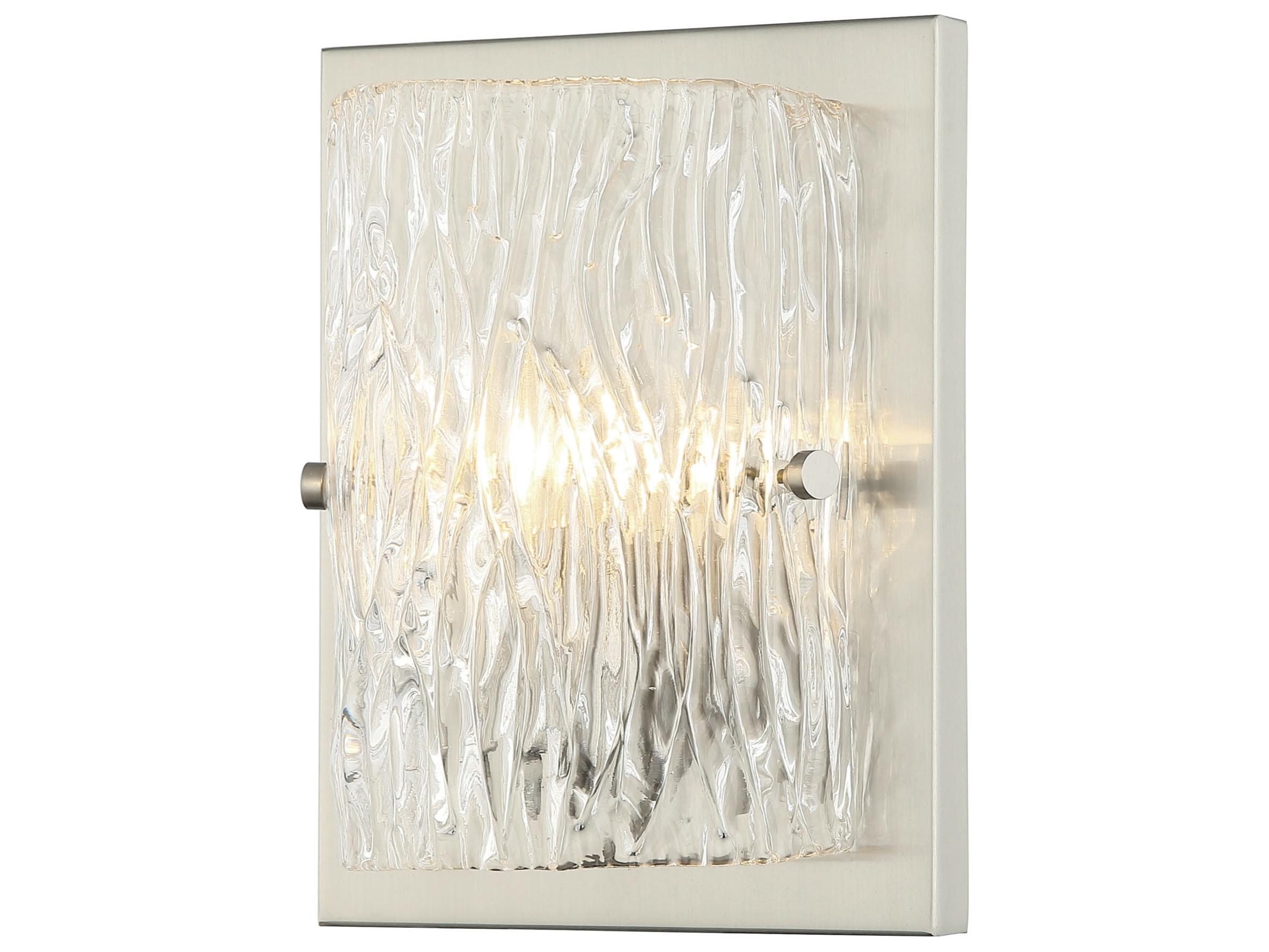 Varaluz Morgan Nickel Wall Sconce
