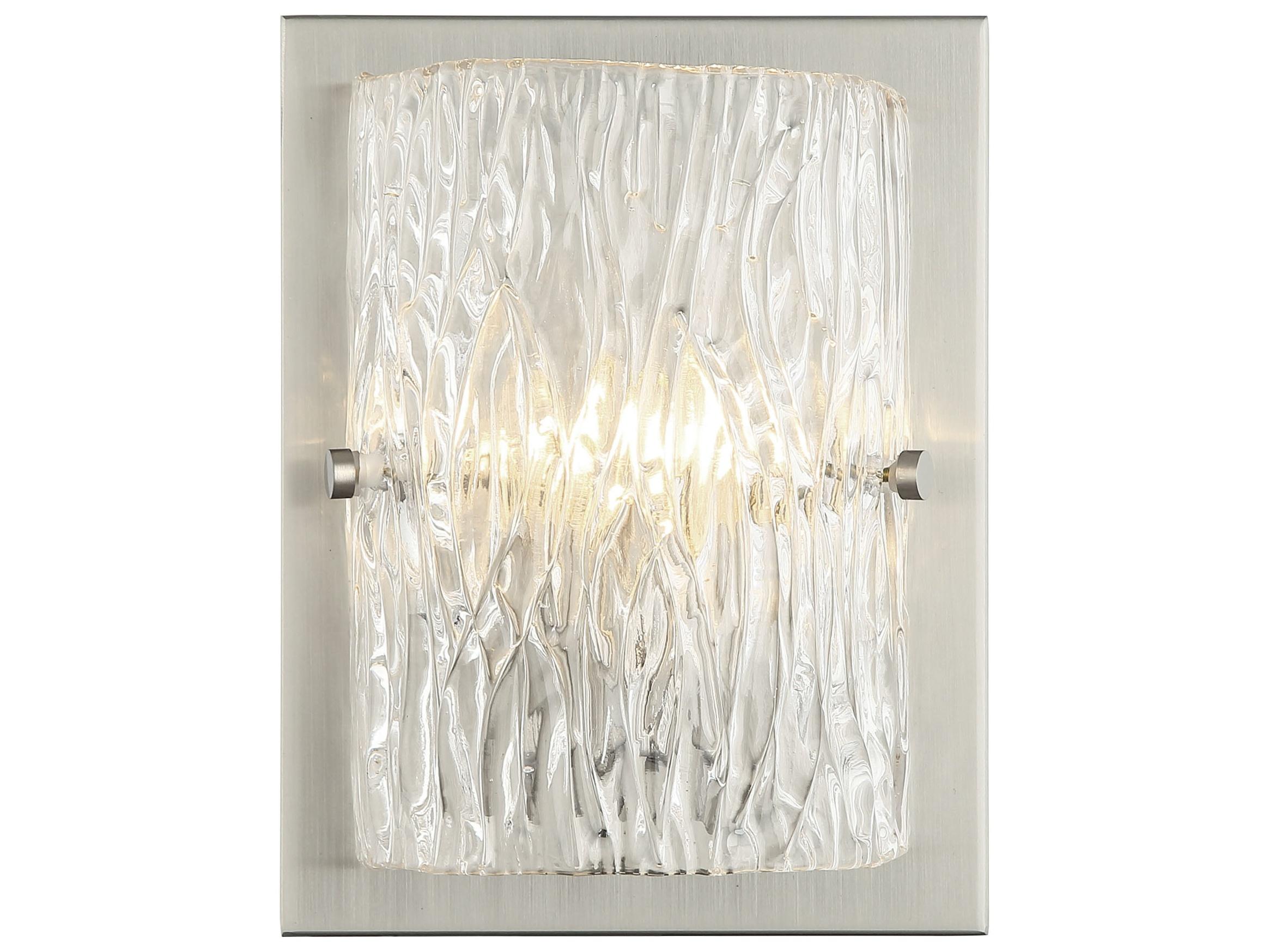 Varaluz Morgan Nickel Wall Sconce