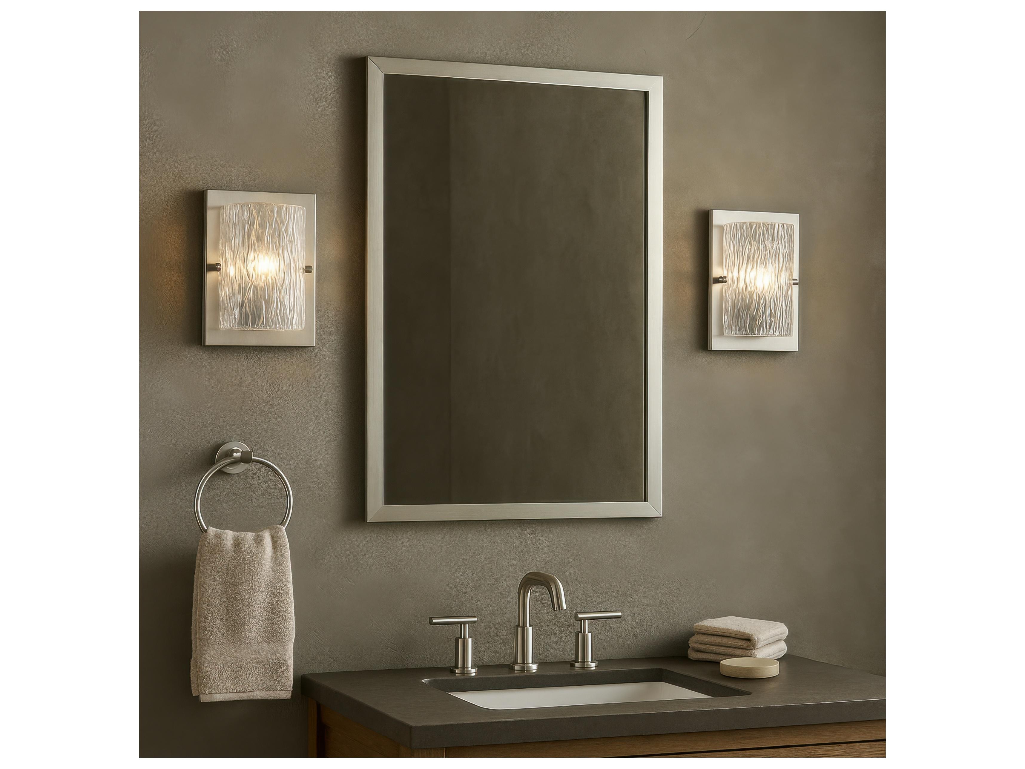Varaluz Morgan Nickel Wall Sconce