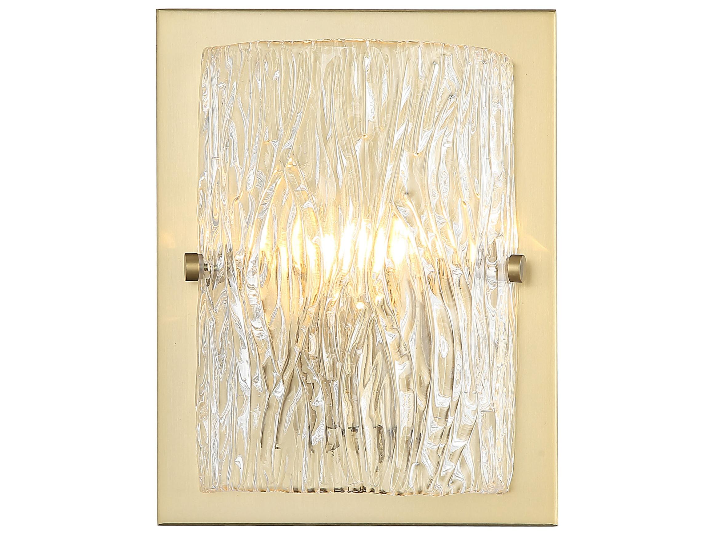 Varaluz Morgan Brass Wall Sconce