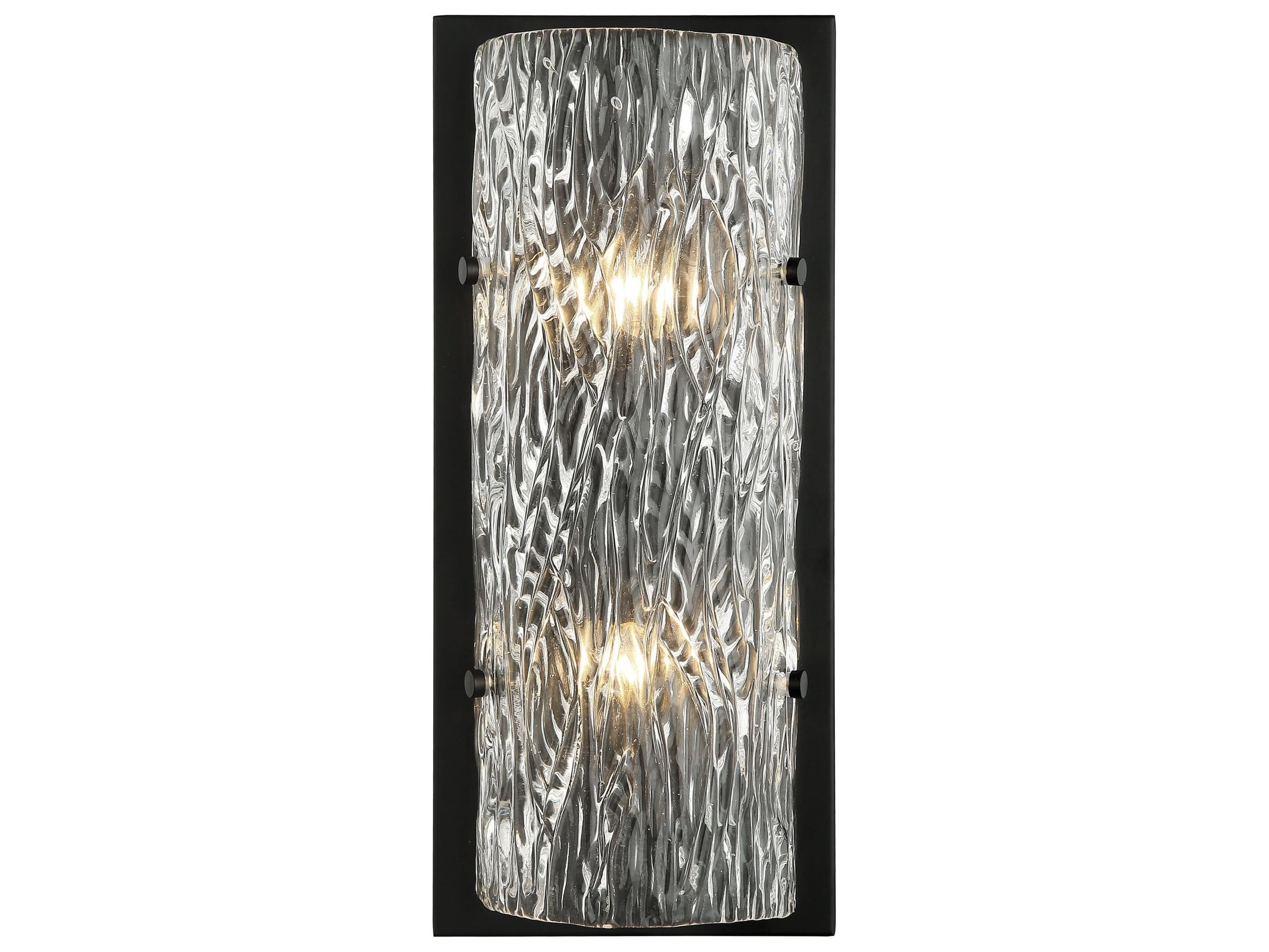 Varaluz Morgan Black Wall Sconce
