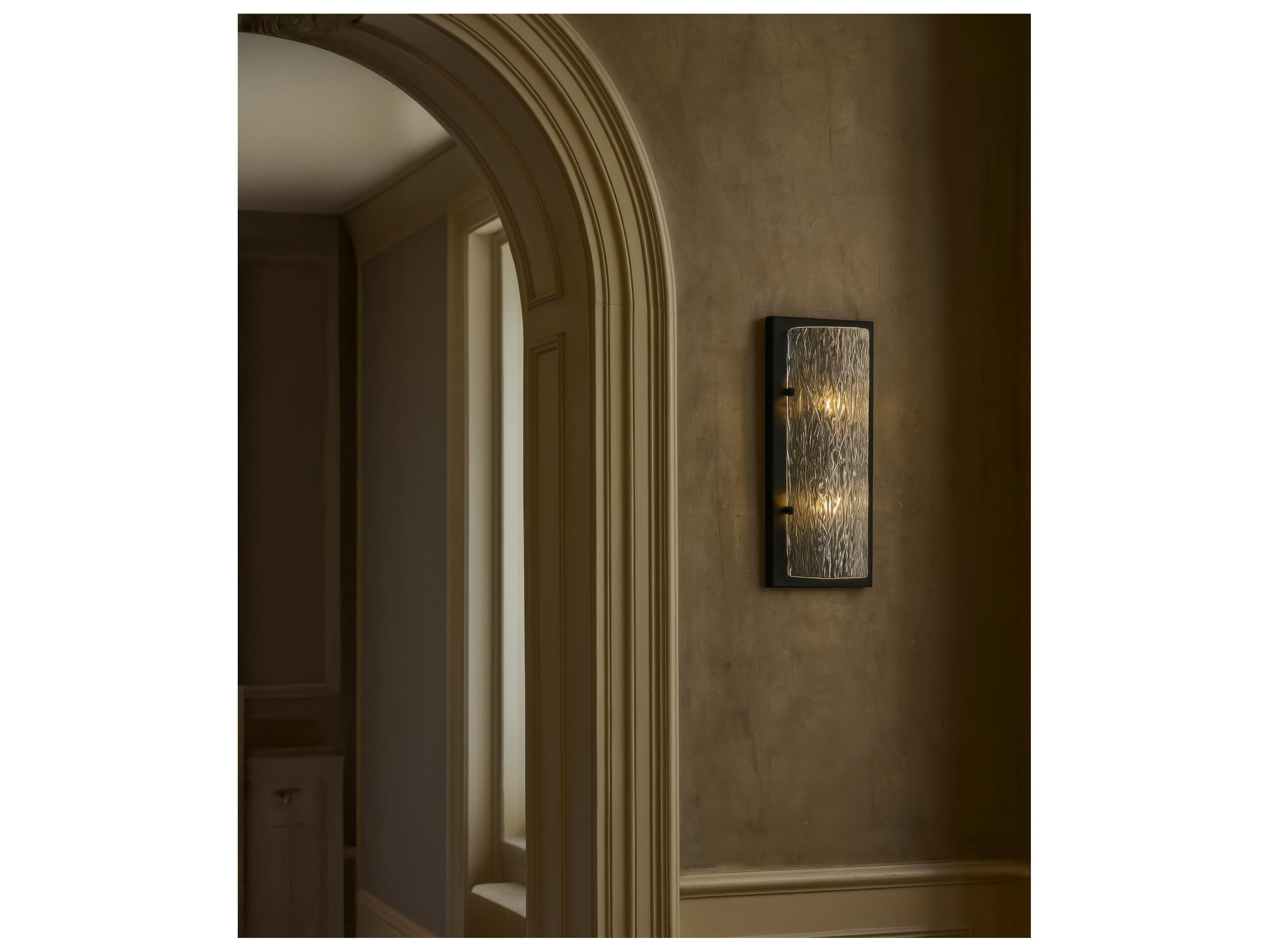 Varaluz Morgan Black Wall Sconce