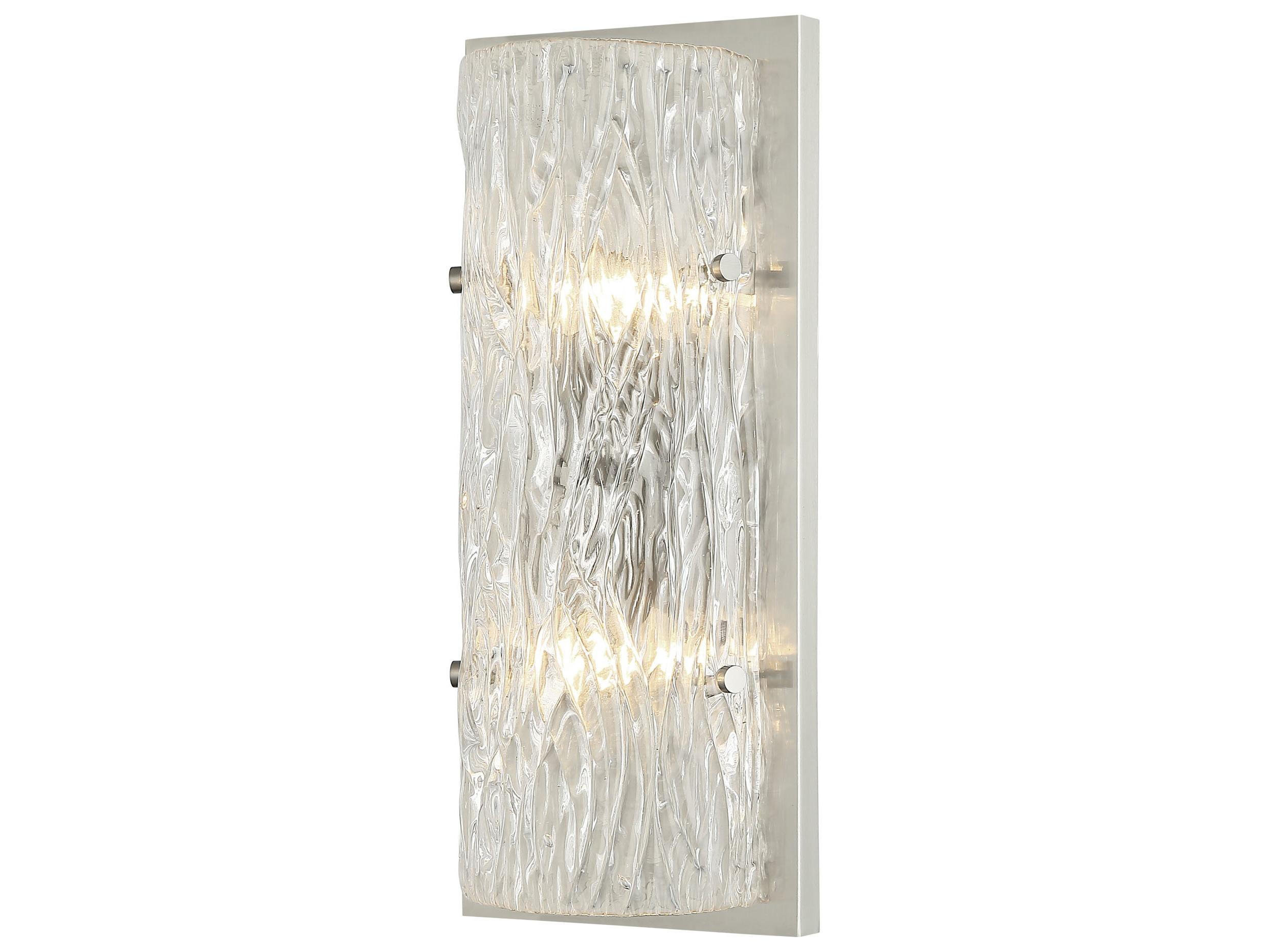 Varaluz Morgan Nickel Wall Sconce