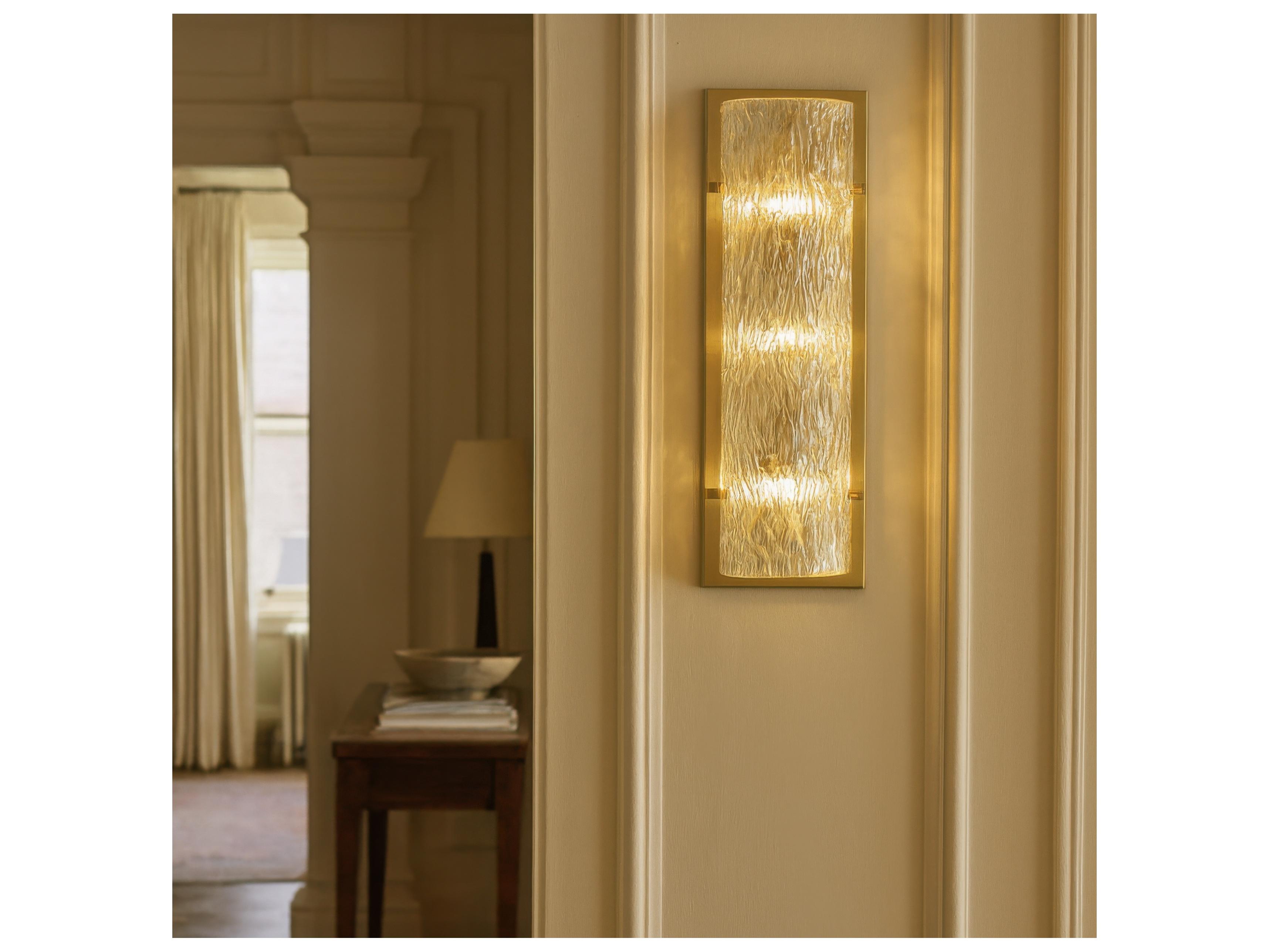 Varaluz Morgan Brass Wall Sconce