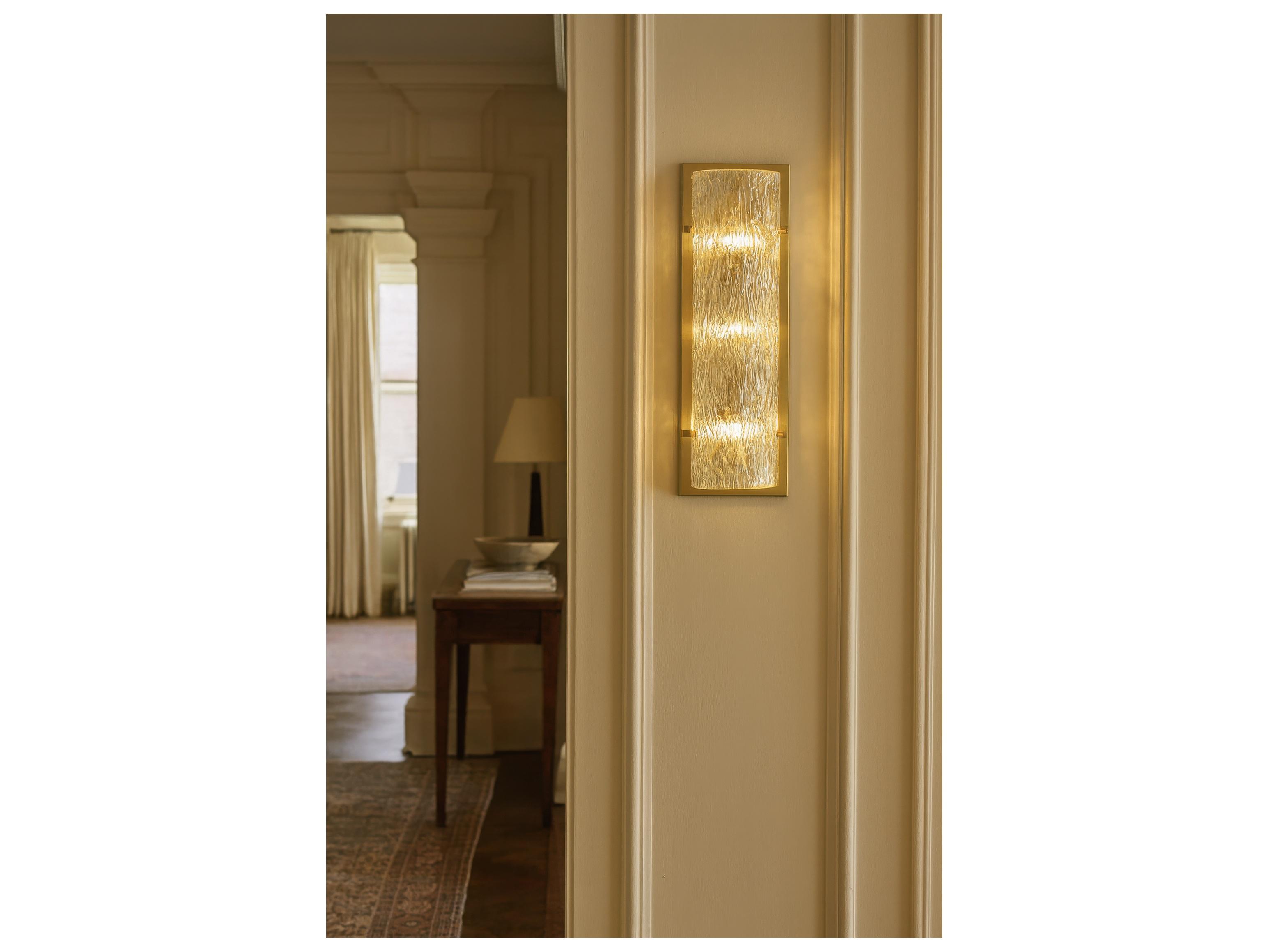 Varaluz Morgan Brass Wall Sconce