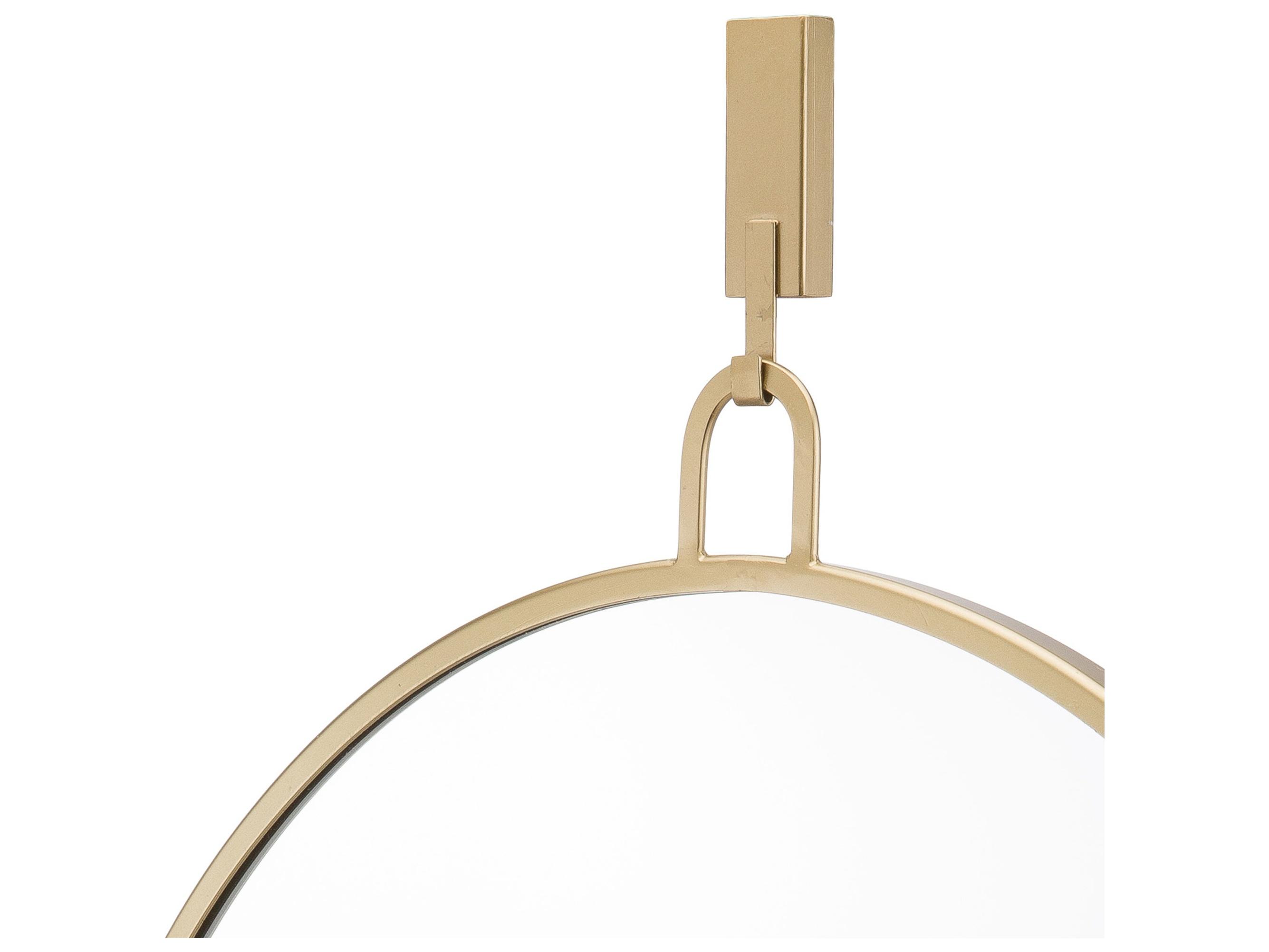 Varaluz Stopwatch Wall Mirror Round