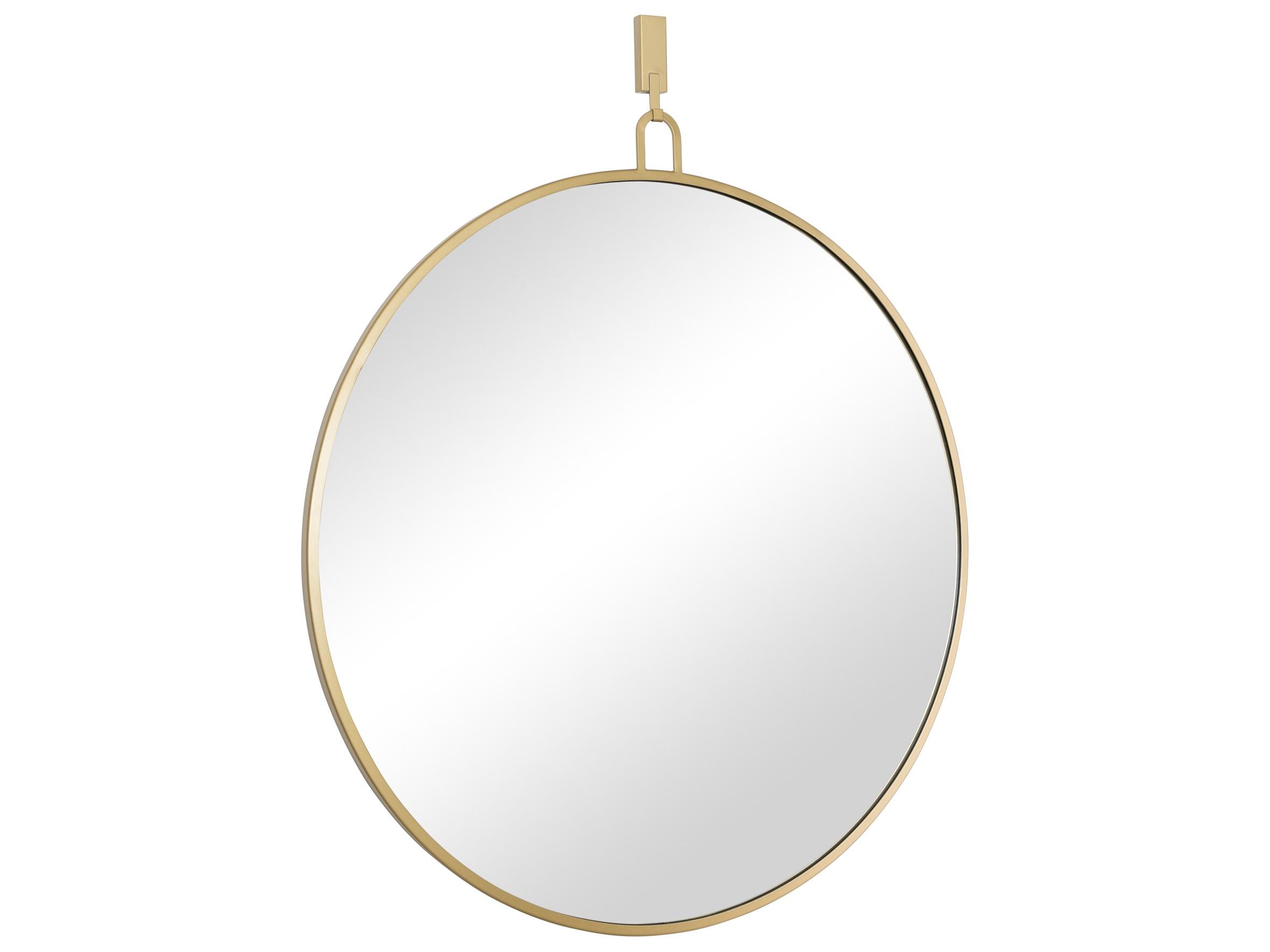 Varaluz Stopwatch Wall Mirror Round