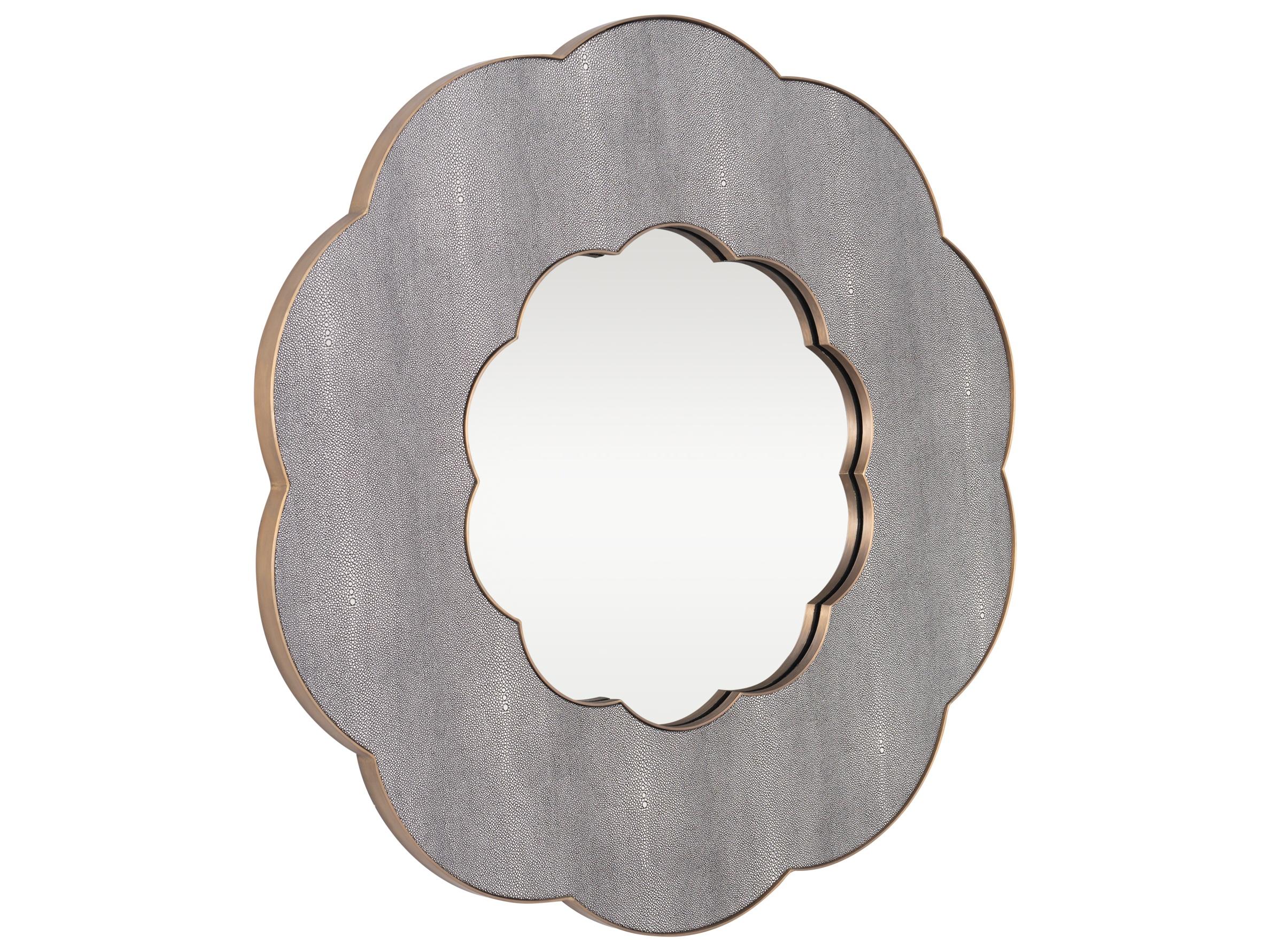 Varaluz Scallop Wall Mirror