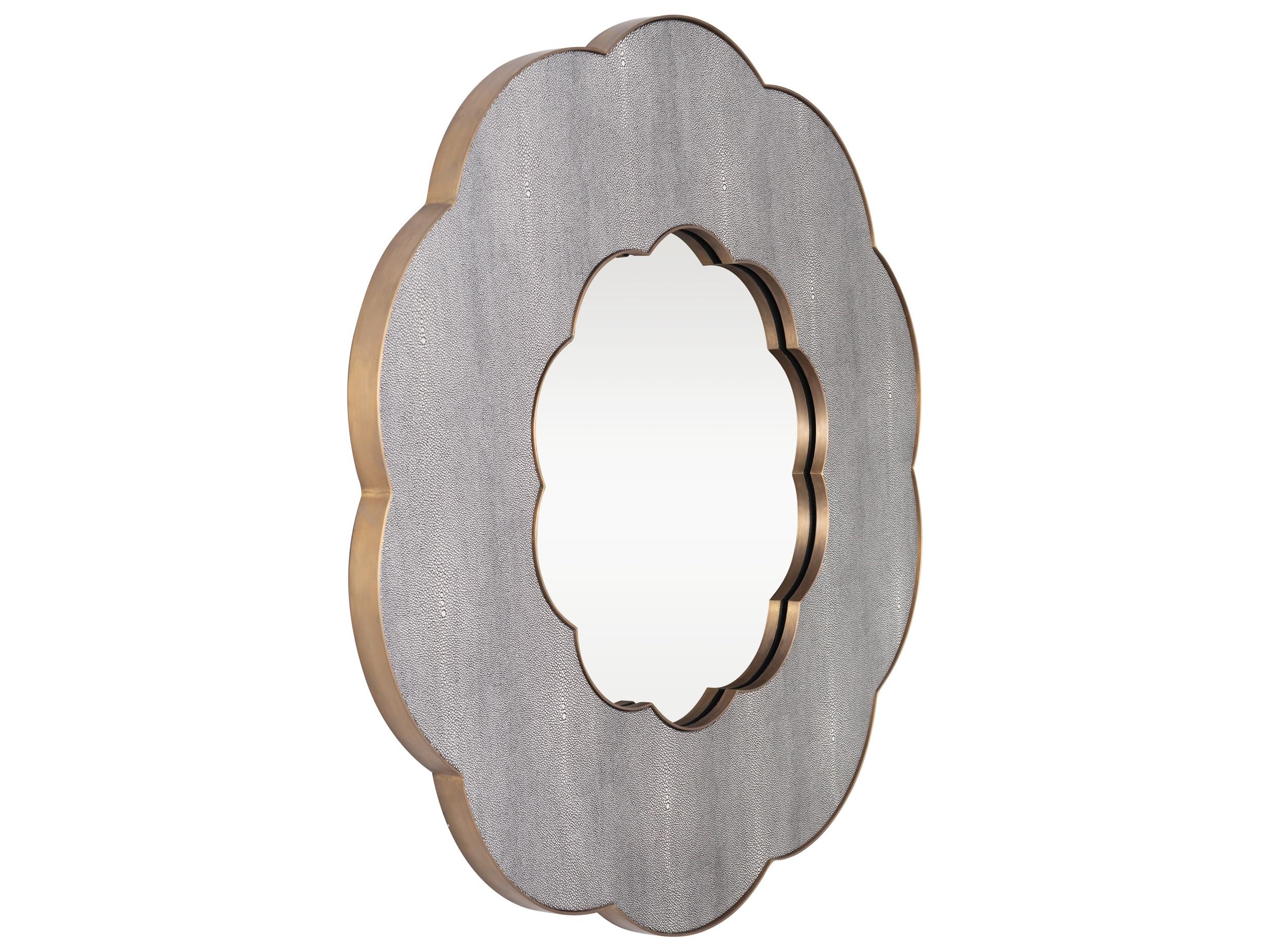 Varaluz Scallop Wall Mirror