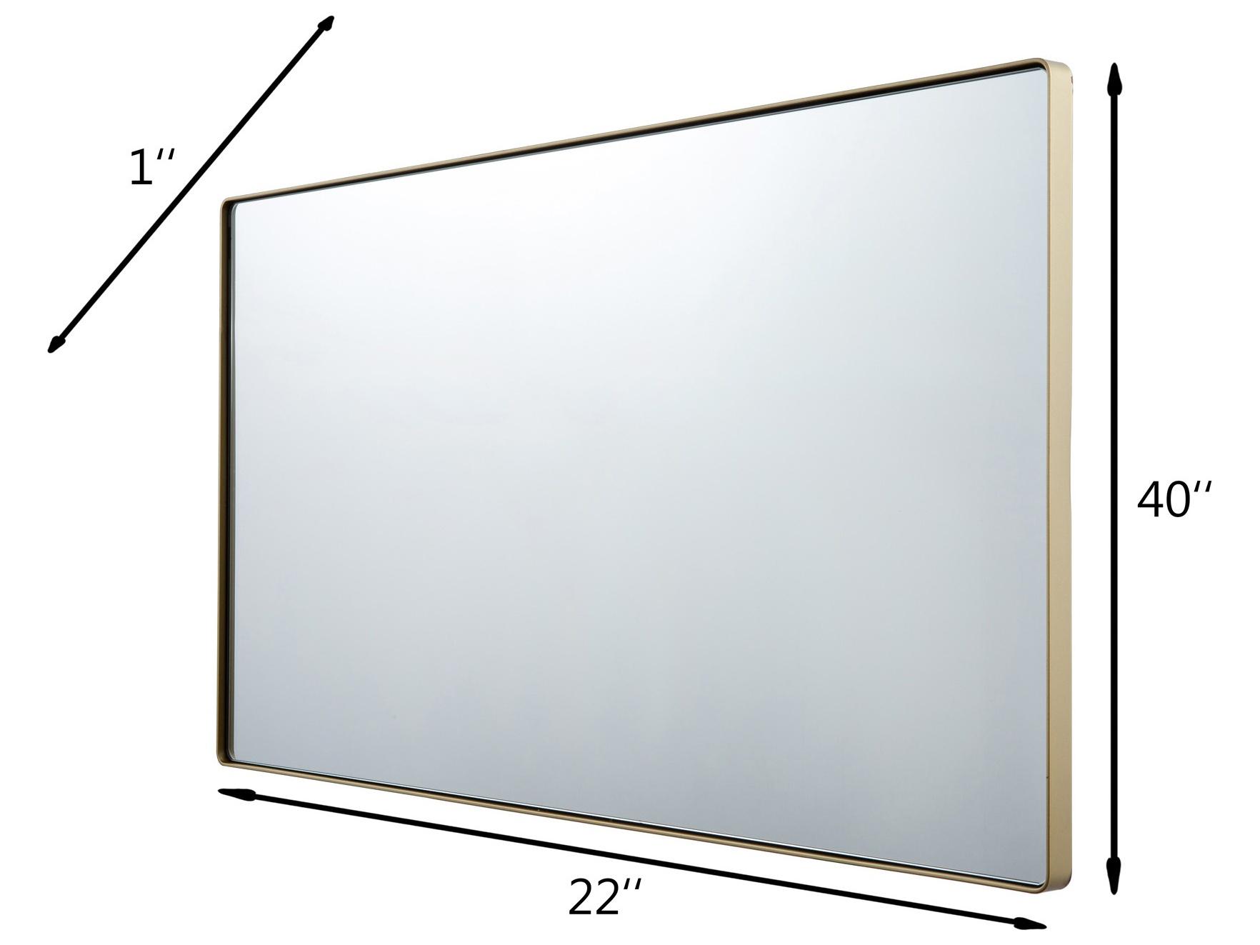 Varaluz Kye Wall Mirror Rectangular