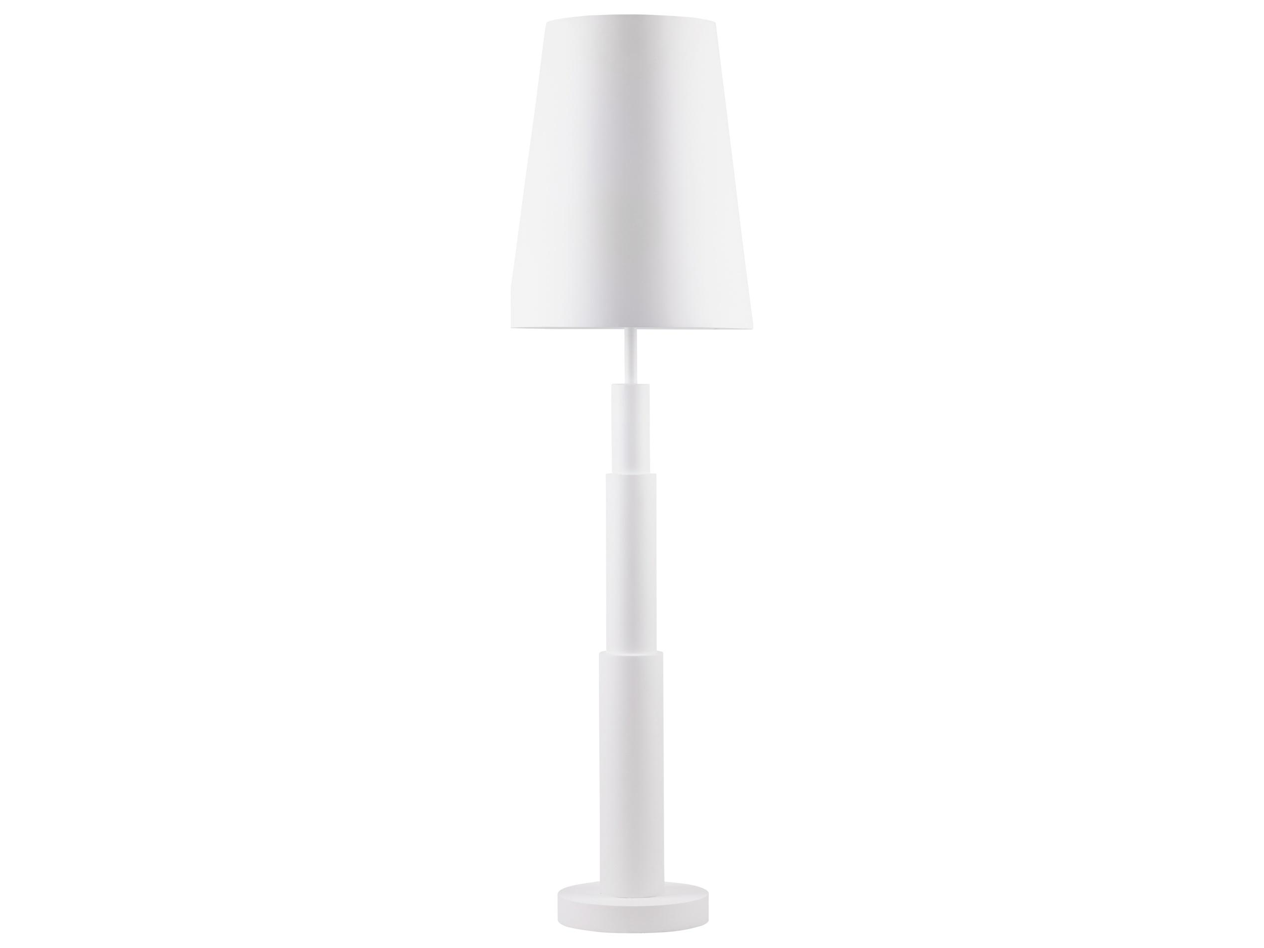 Varaluz Giustino White Floor Lamp
