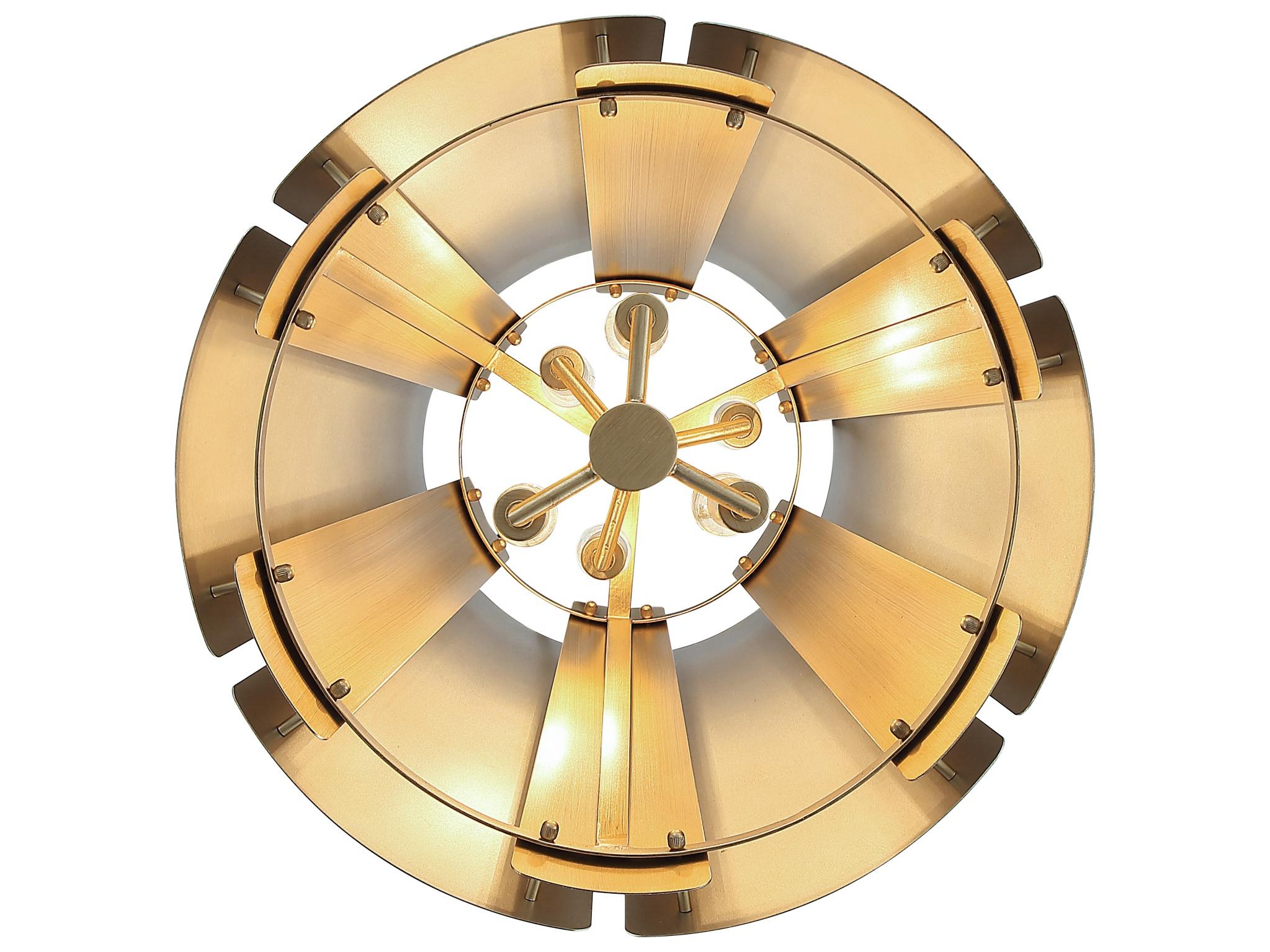 Varaluz Peep Show Gold Pendant