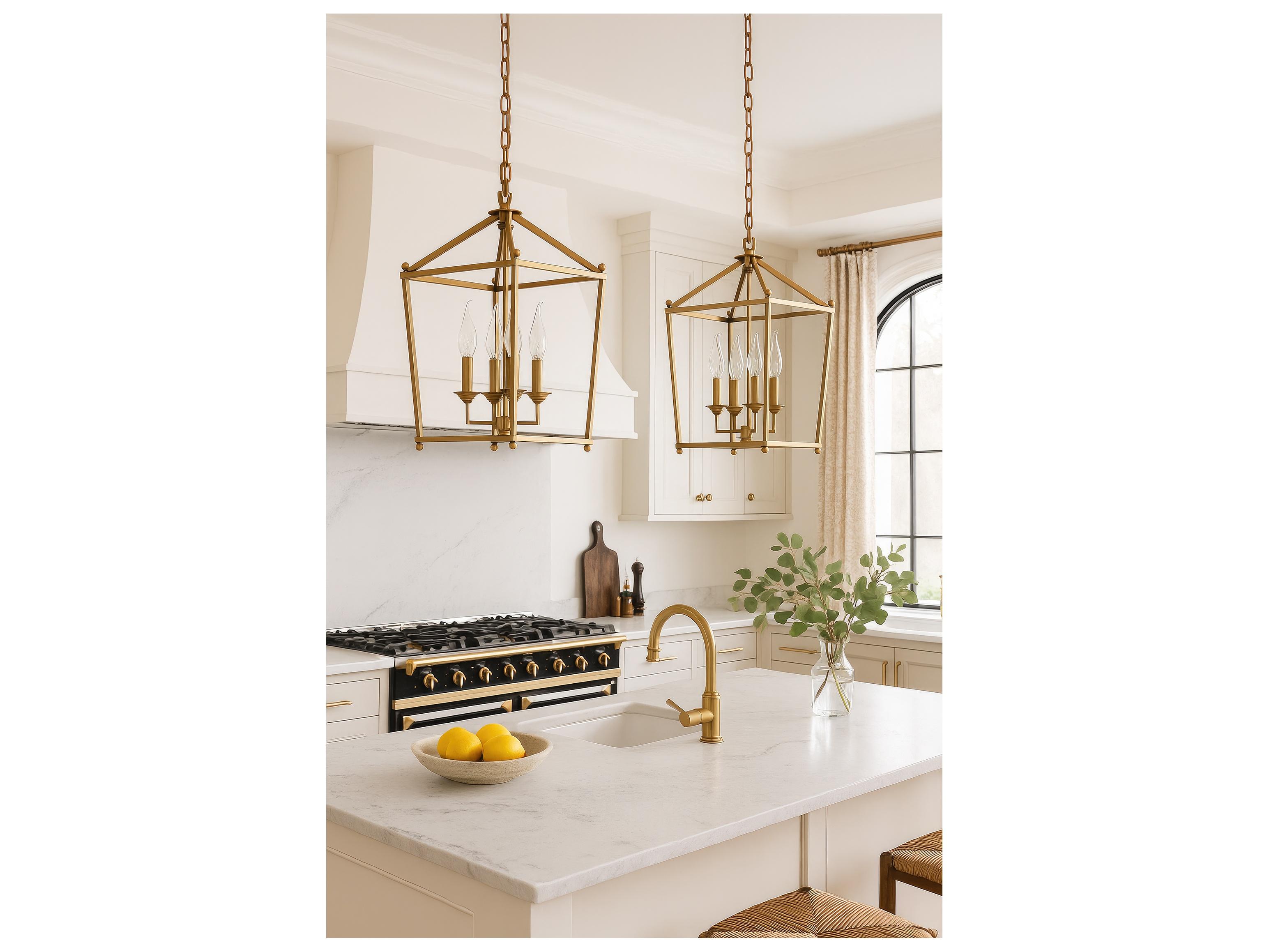 Varaluz Gridlock Gold Traditional Pendant