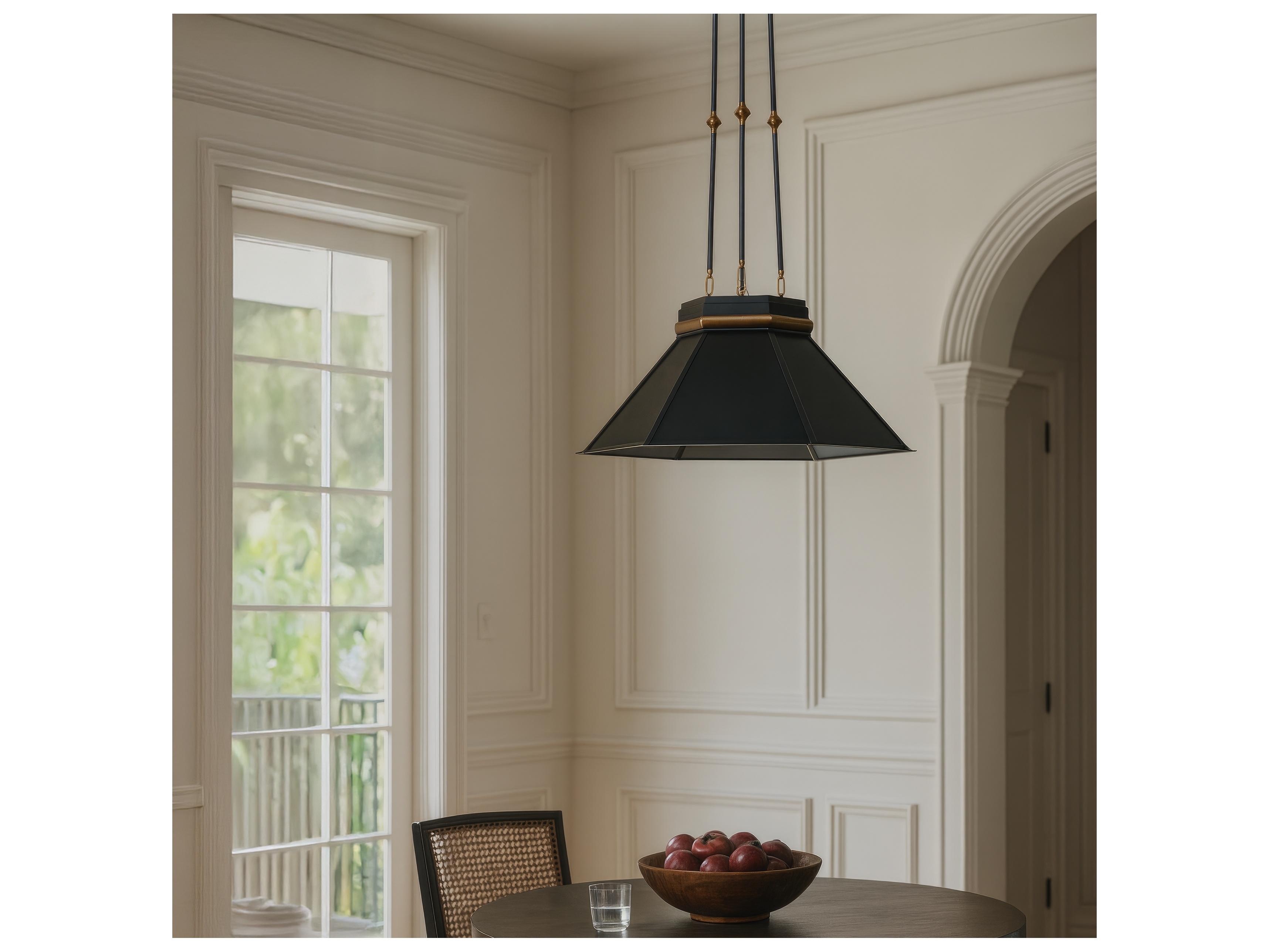 Varaluz Mood Swings Black Traditional Island Pendant