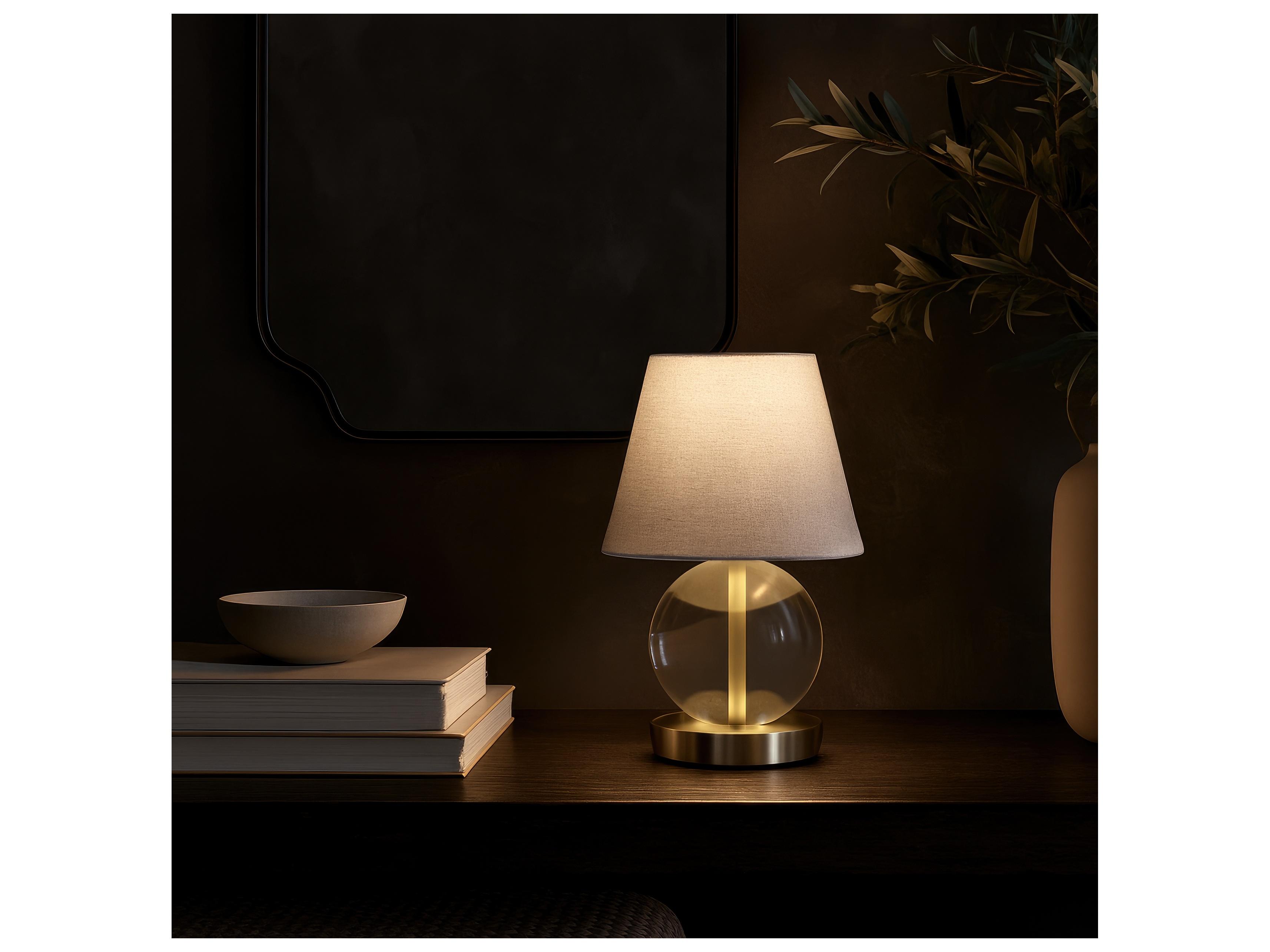 Varaluz Mona & Lisa White Table Lamp
