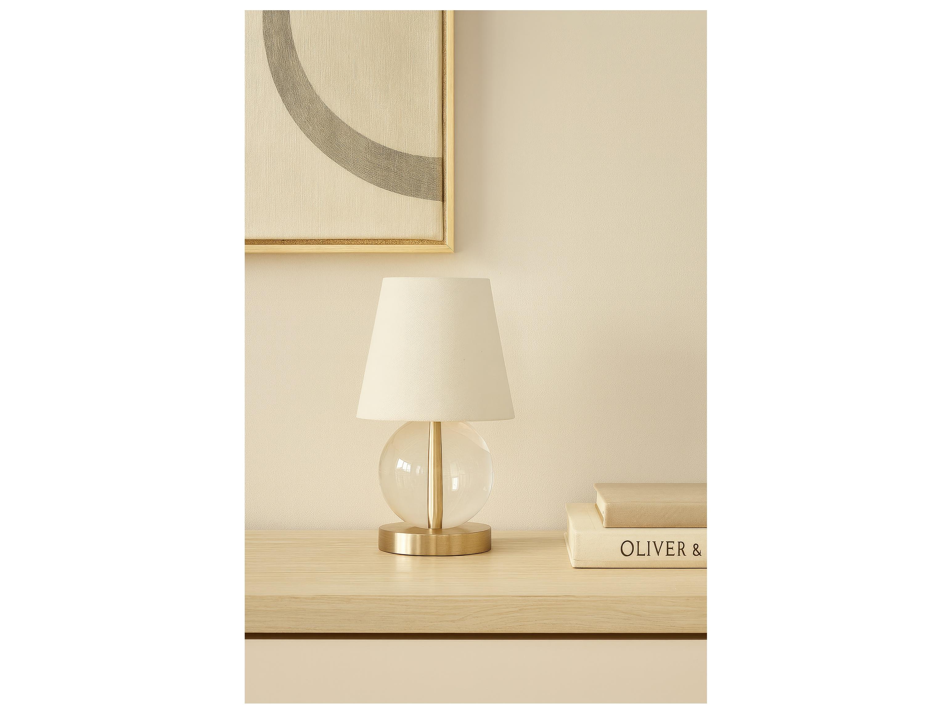 Varaluz Mona & Lisa White Table Lamp